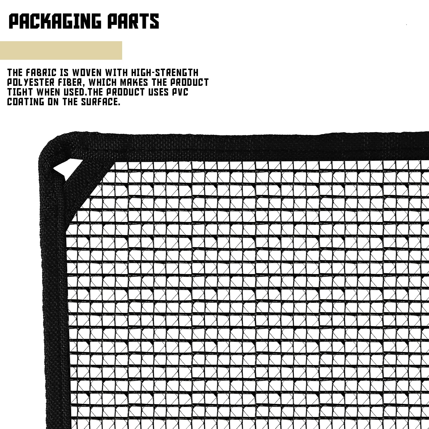 Tang Outdoor Air Conditioner Mesh Cover For Outside Ac Units 28''X28'' Air Conditioning A/C Top Cover Keep Leaves Debris Out Wit