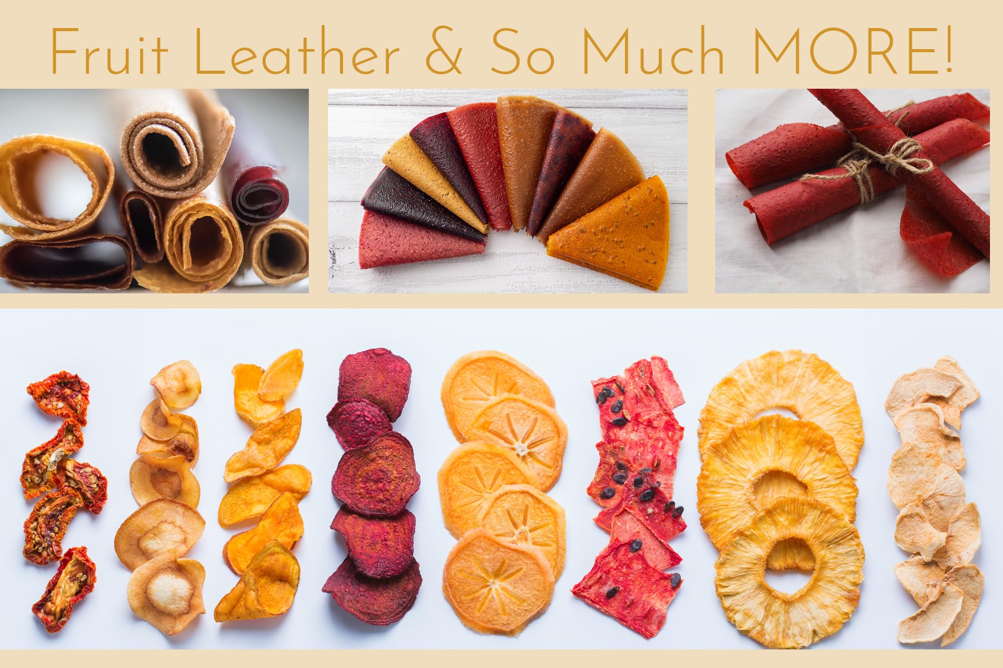 4 Fruit Leather Silicone Dehydrator Sheets With Edges   Non Toxic For Nesco Round Dehydrators Lip Mold Hold Batter Liquids Fruit
