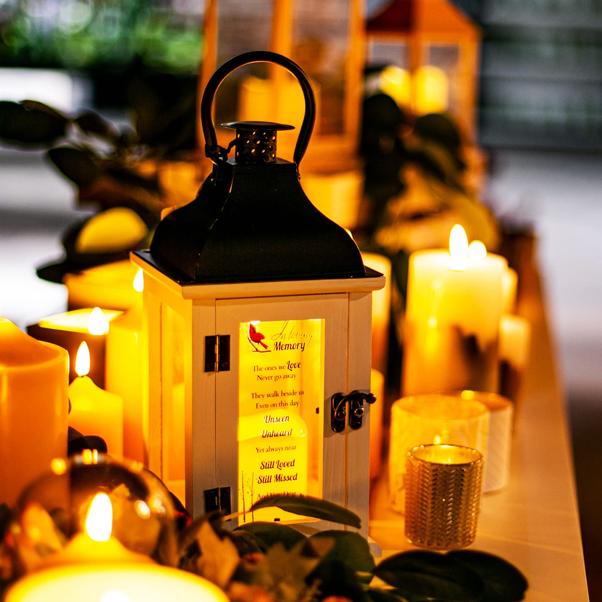 Memorial Lantern   Bereavement Sympathy Gifts For Loss Of Loved Ones: Mother, Father Remembrance Gifts
