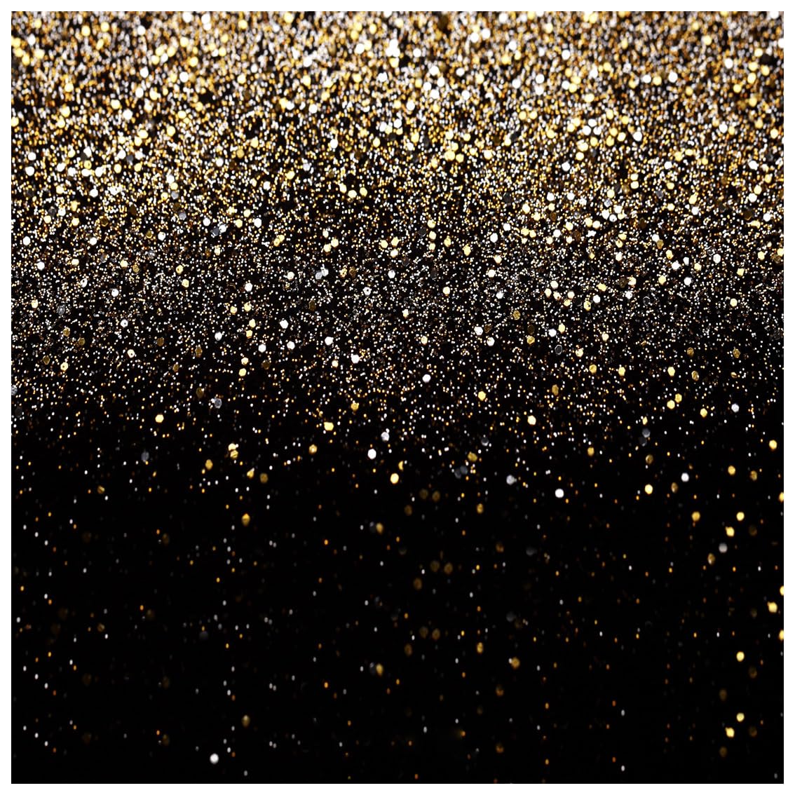 Wolada 10X10Ft Gold Backdrop Glitter Backdrop Gold Spots Bokeh Backdrop Black And Gold Backdrop Wedding Backdrop Gold Backdrop F