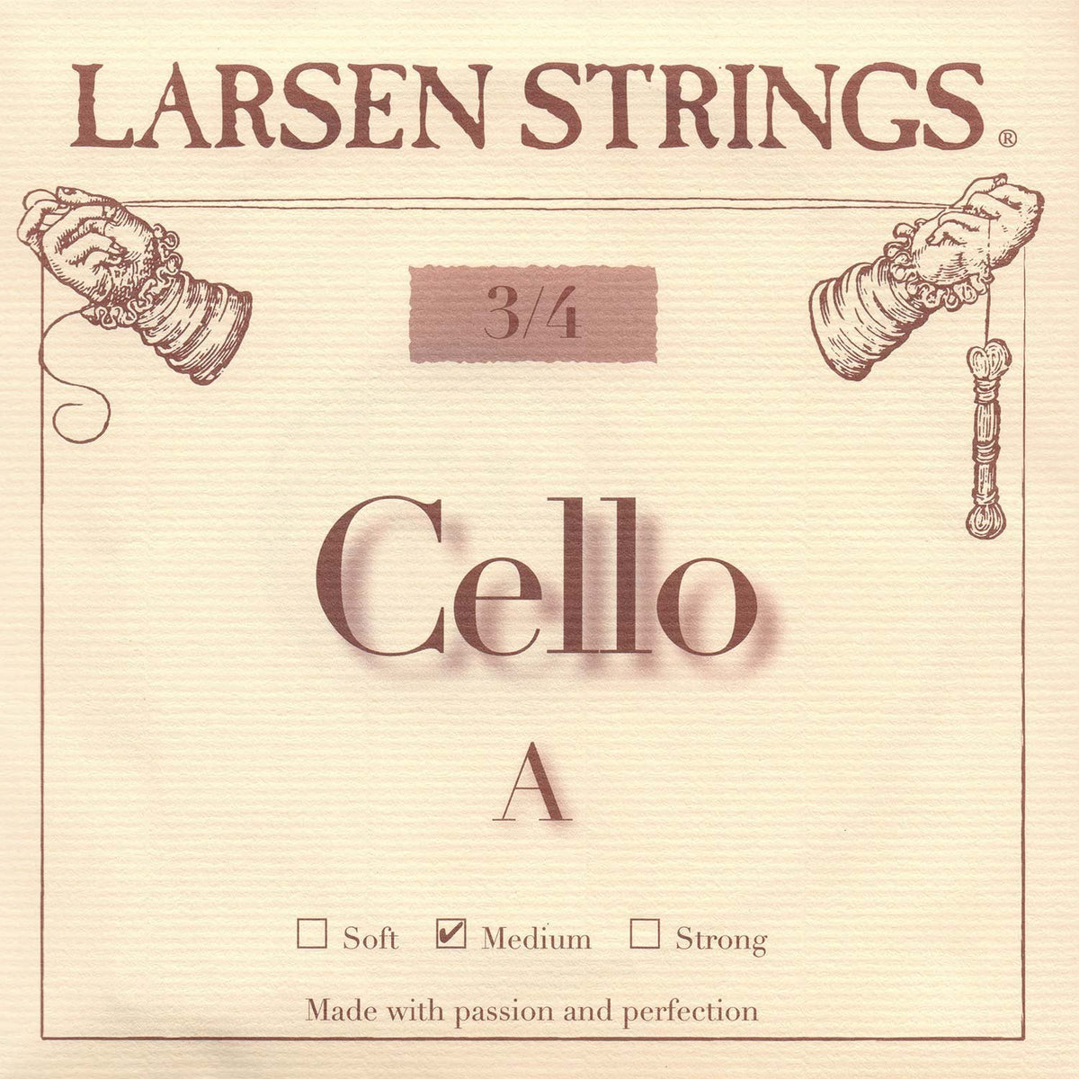 Larsen 3/4 Cello A String Medium Alloy Steel