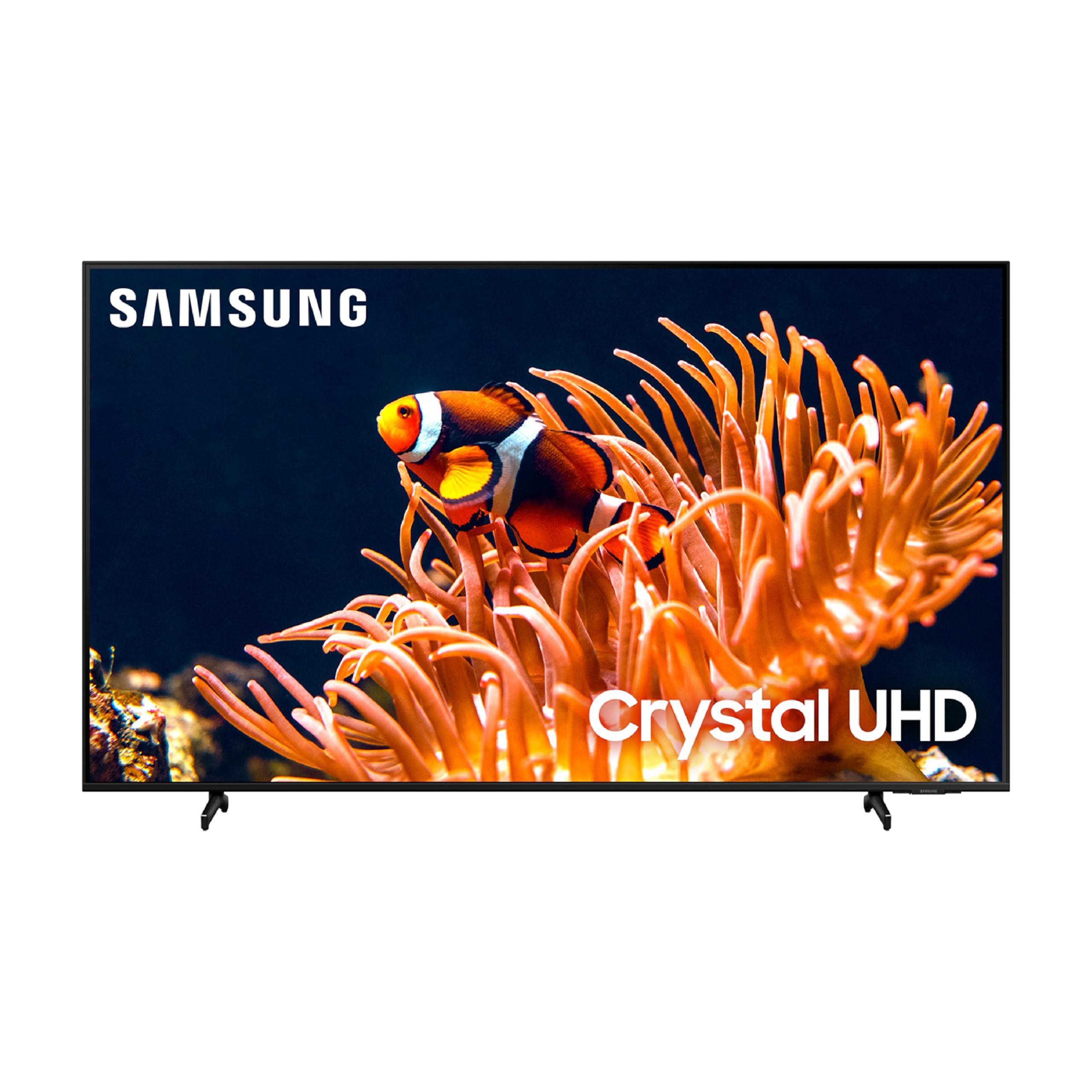 Samsung 43 Inch Class 4K Crystal Uhd Du8000 Series Hdr Smart Tv W/Object Tracking Sound Lite, Motion Xcelerator 120Hz, Ultra Sli