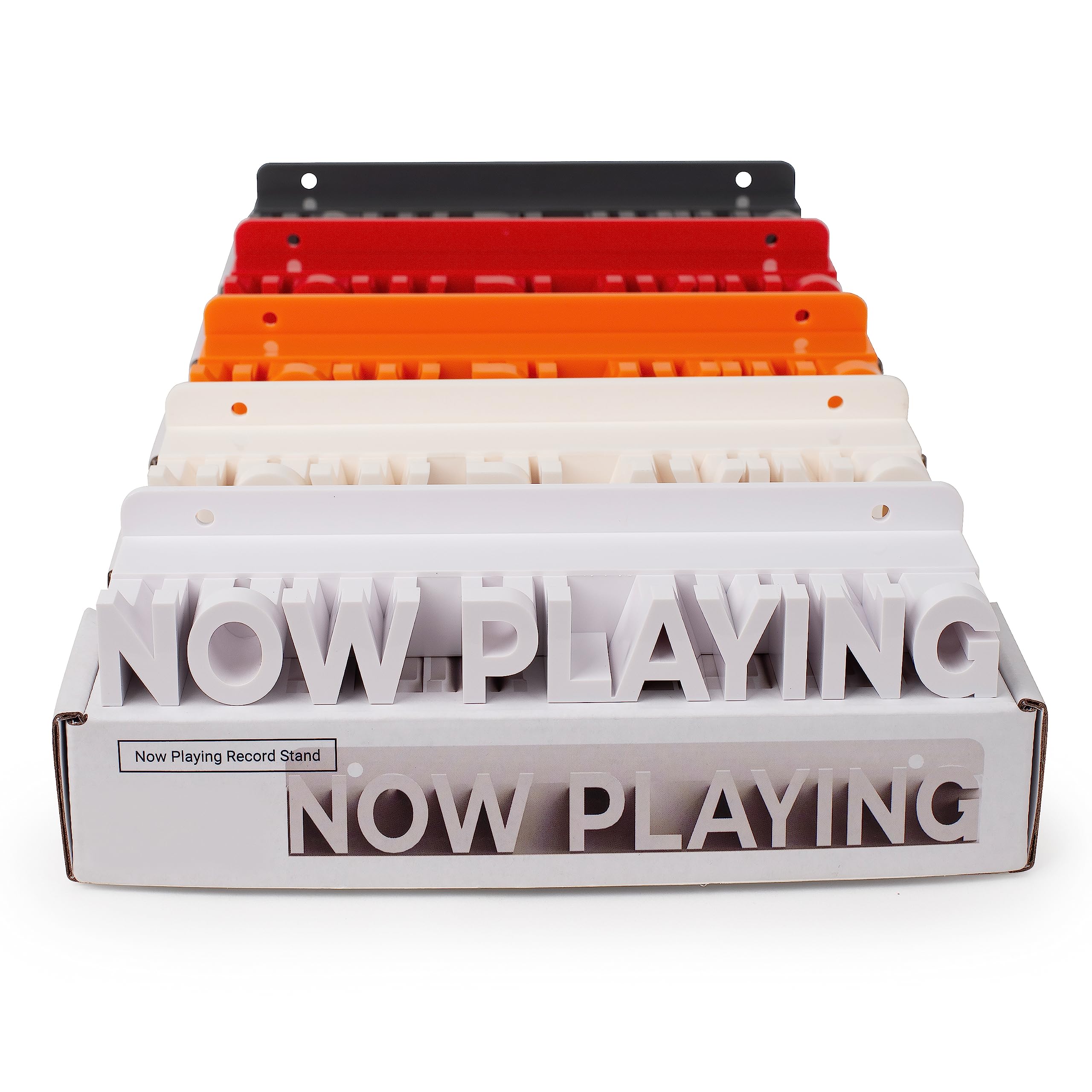 Noahrk Now Playing Vinyl Record Stand Wall Holder   Now Spinning Vinyl Record Stand   Vinyl Record Wall Mount Display Vinyl Wall