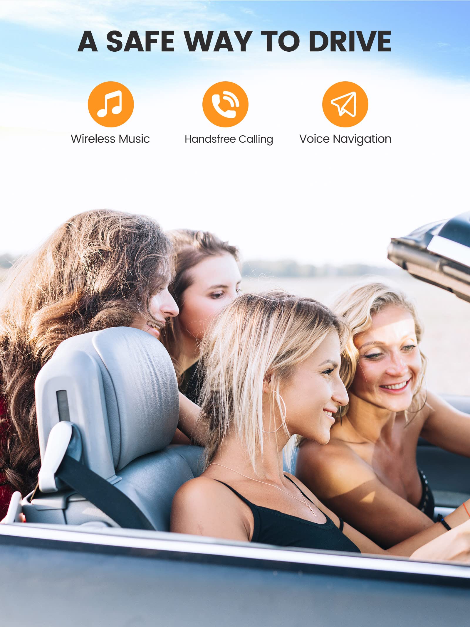 Maedhawk Aux Bluetooth Adapter For Car, Aux To Bluetooth 5.3 Adapter For Music/Hands Free Calls [Stronger Mic], 3.5Mm Usb Bluetooth Receiver For Car Audio, Home Stereo, Speaker