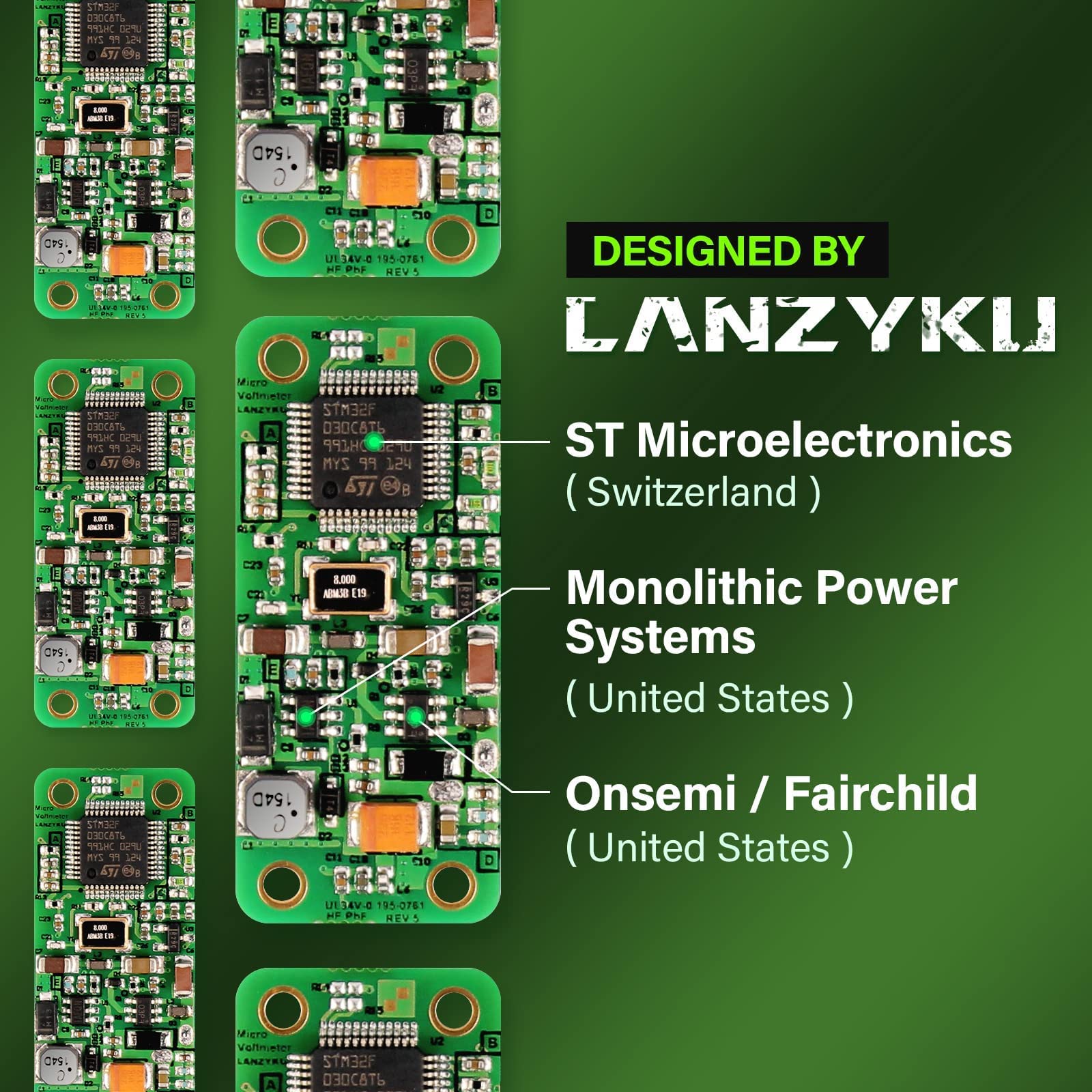 Micro Voltmeter D Tap/P Tap Splitter For Arri/Red/Sony/Teradek/Smallhd/Dji/Anton Bauer/Core Swx/Idx/Bebob, Aluminum Alloy,1/4' 20 Screw Threads