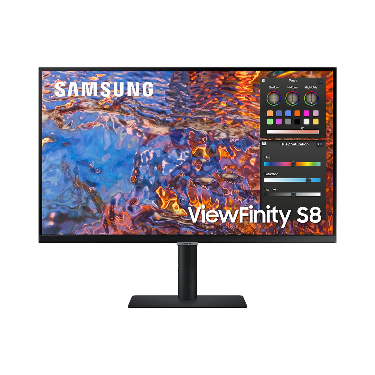 Samsung 27 Inch Viewfinity S80Pb Series Uhd Computer Monitor, Dci P3 98%, Vesa Displayhdr 400, Ips Panel, Matte Display, Usb C,