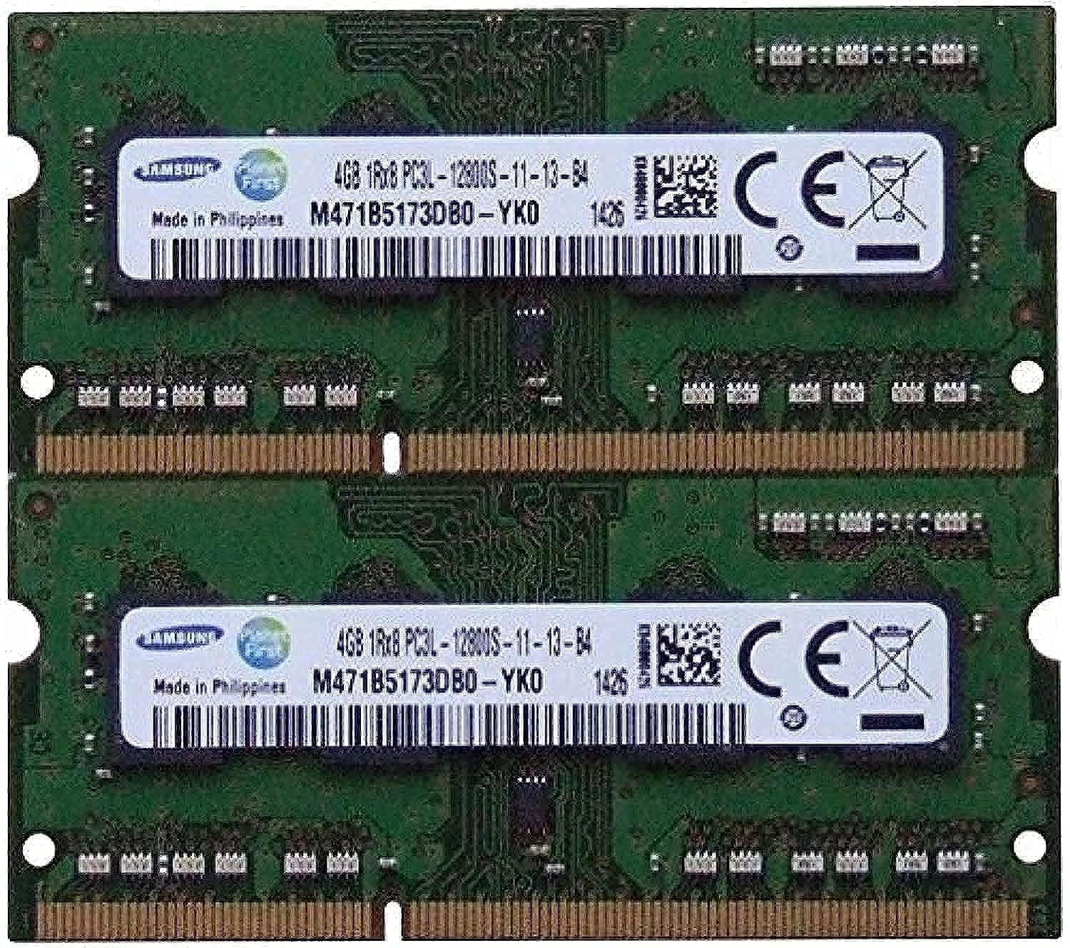 Samsung Ram Memory 8Gb Kit (2 X 4Gb) Ddr3 Pc3 12800,1600Mhz For 2012 Apple Macbook Pro'S, Imac'S And 2011/2012 Mac Mini'S