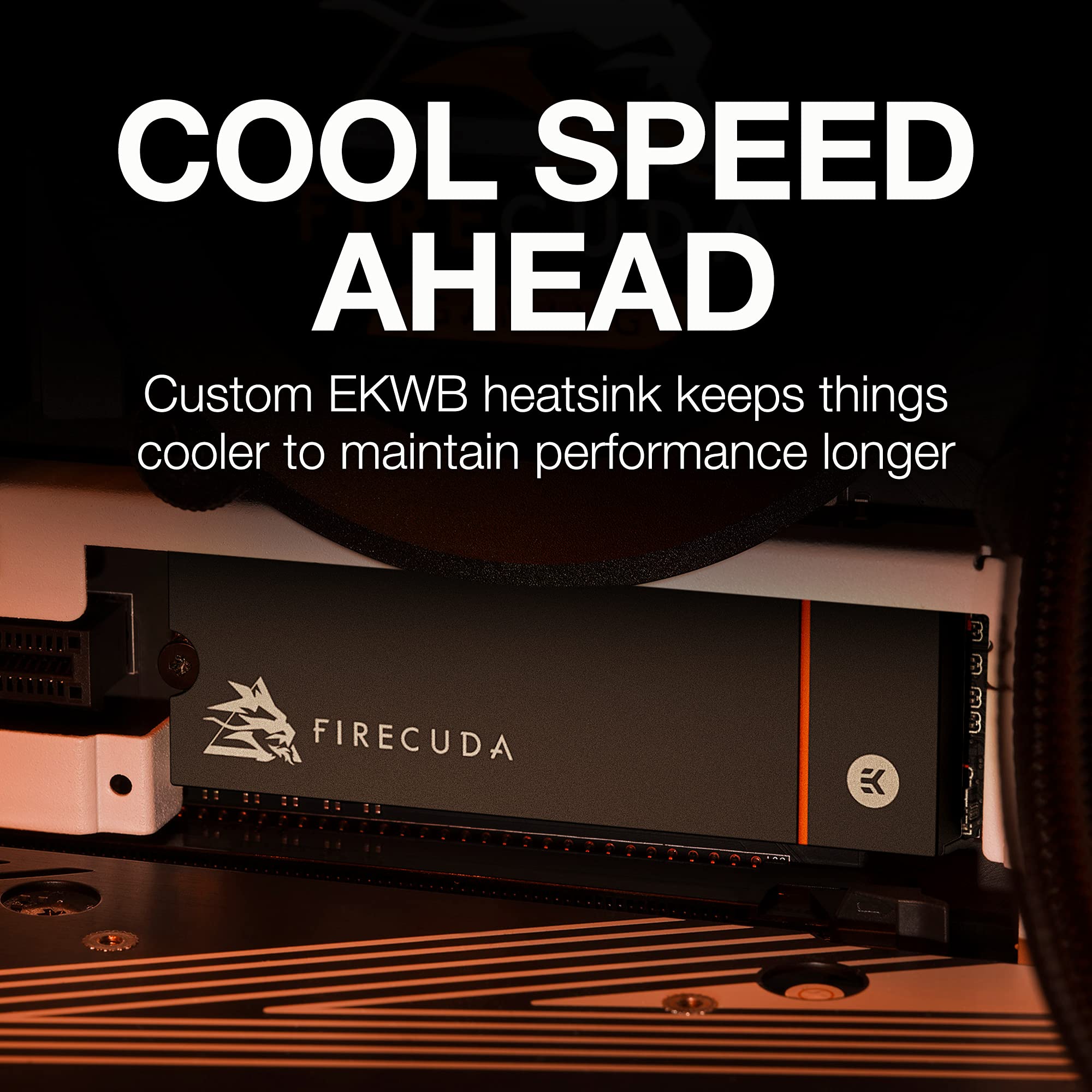 Seagate Firecuda 530 1Tb Solid State Drive   M.2 Pcie Gen4        4 Nvme 1.4, Ps5 Internal Ssd, Speeds Up To 7300Mb/S, 3D Tlc Na