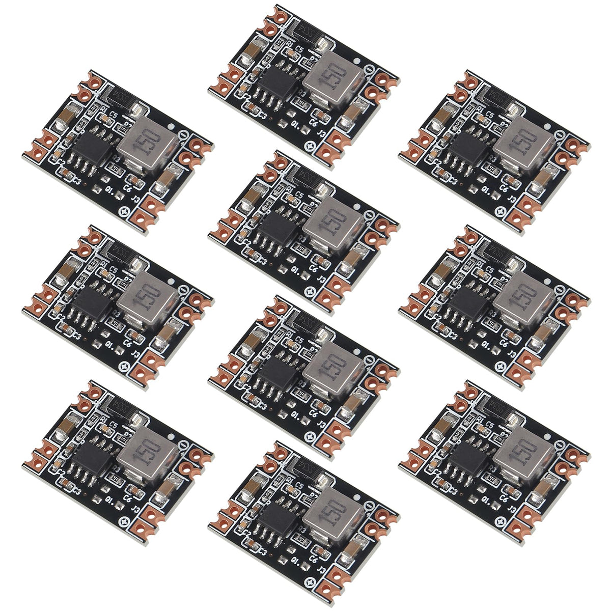 Aitrip 3.3V 5V 9V 12V Power Module Adjustable Mp1584En Dc Dc 3A Power Step Down Descending Output Module Lm2596(12V Output)