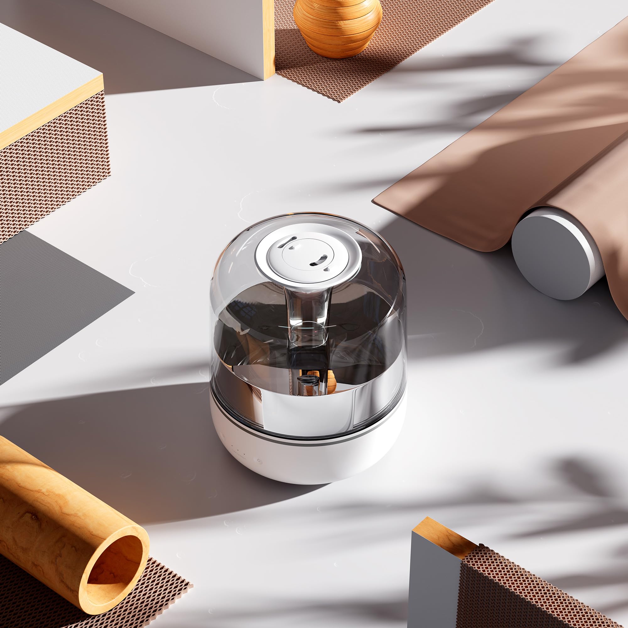 Airversa Humidifiers For Home Bedroom Large Room Smart Works With Apple Home Over Thread 5.5L Cool Mist For Indoor Use App/Voice