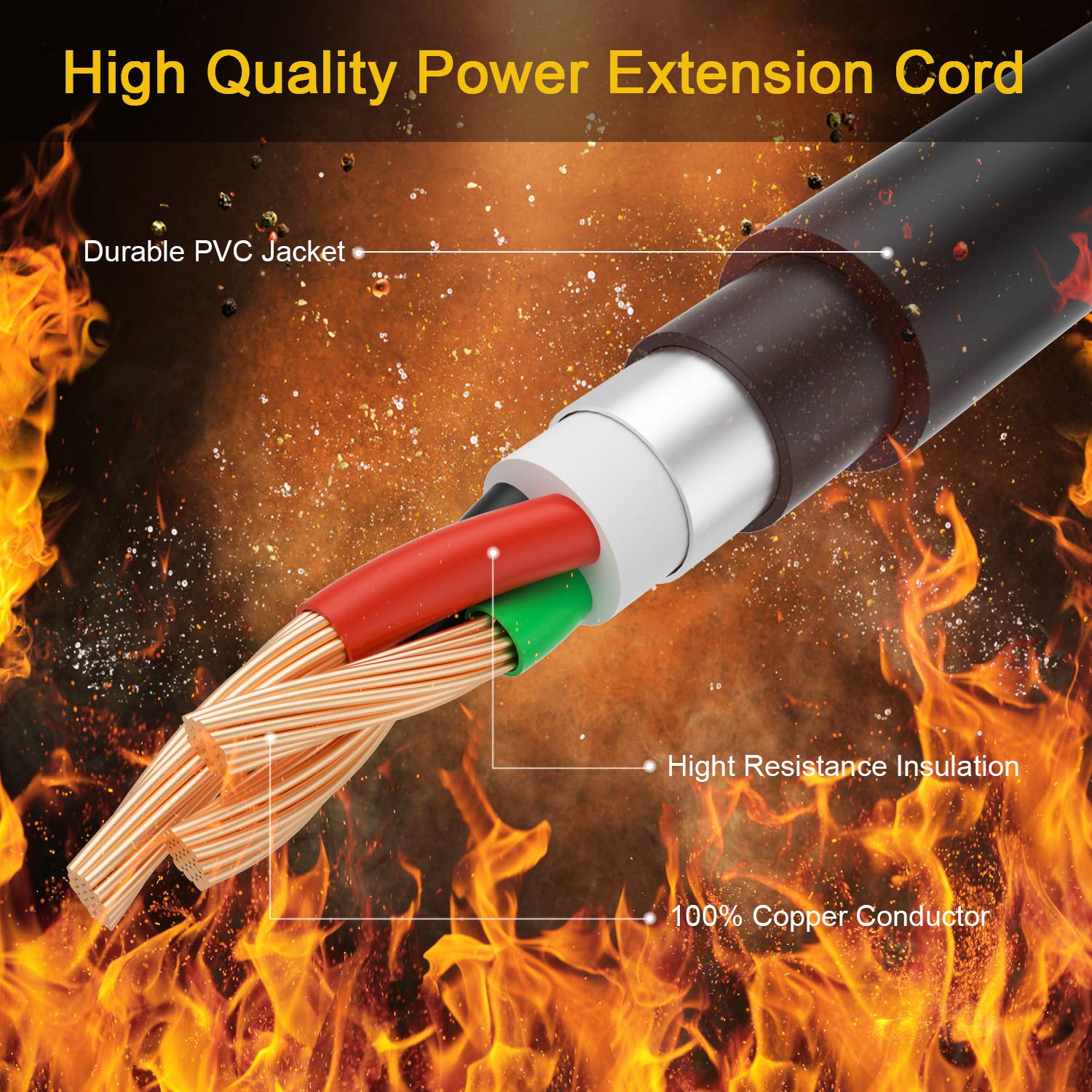 Rophor Welder Adapter Plug Cord, L14 30P Twist Lock Male To 6 50R Female, 4 Prong To 3 Prong Generator To Welder Adapter Power C