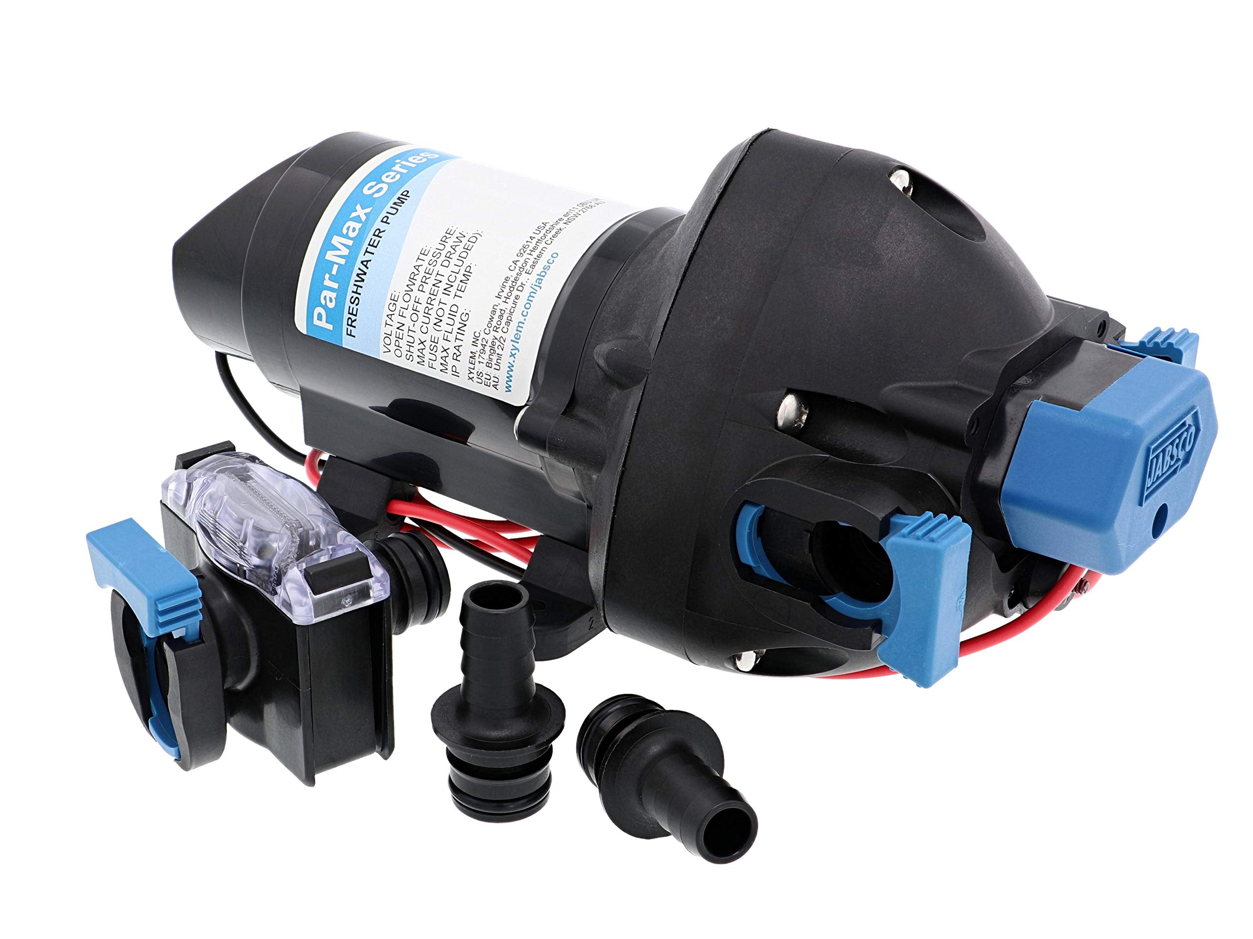 Jabsco Par-Max 3 Water Pressure Pump - 12V - 3 Gpm - 25 Psi,WBHDWB08TJ2GNMT