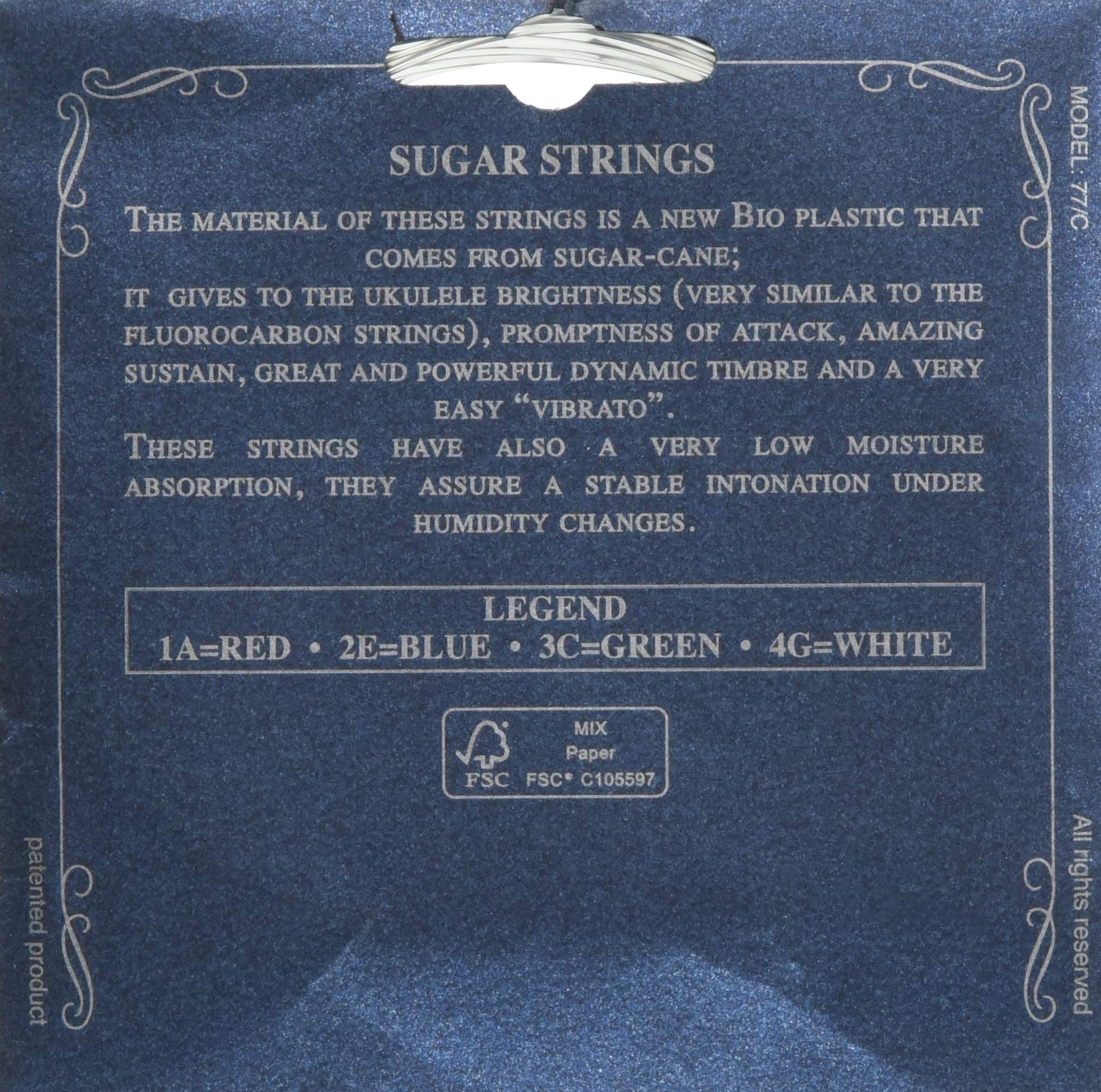 Aquila Sugar Ukulele Strings For Tenor Ukulele 154U