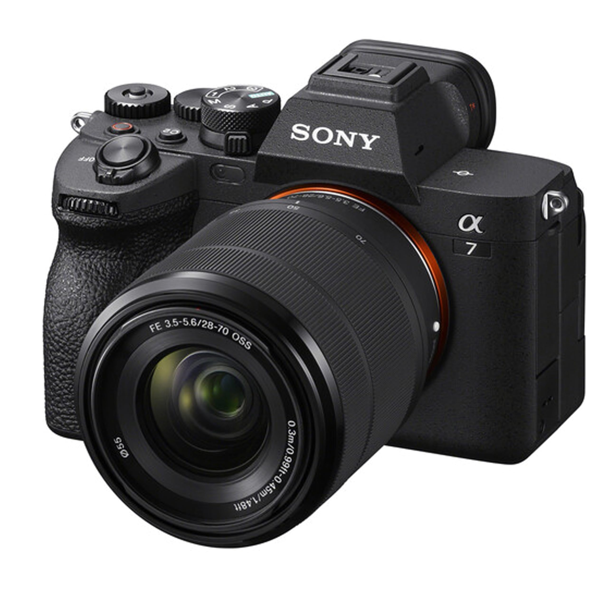 Sony A7 Iv Mirrorless Digital Camera 24Mp W/ 28-70Mm Lens, 128Gb Extreme Memory, Ttl Pro Flash, Filters, Lenses, Case Tripod, Gr