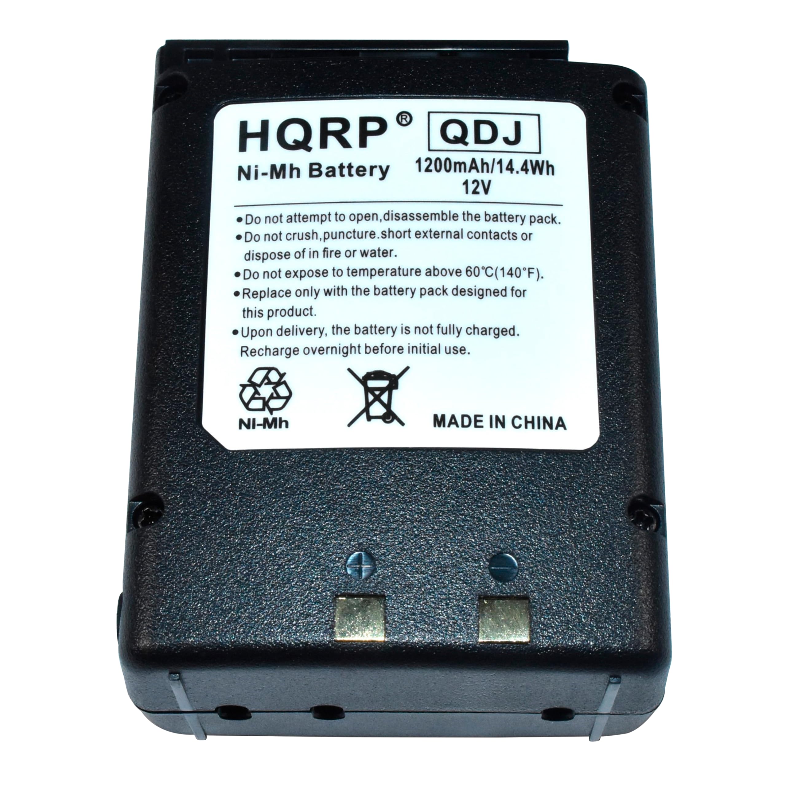 HQRP Battery Replacement for Icom IC-A3 IC-A3E IC-A22 IC-A22E CM-166 CM-166S BP-166 Two-Way Radio