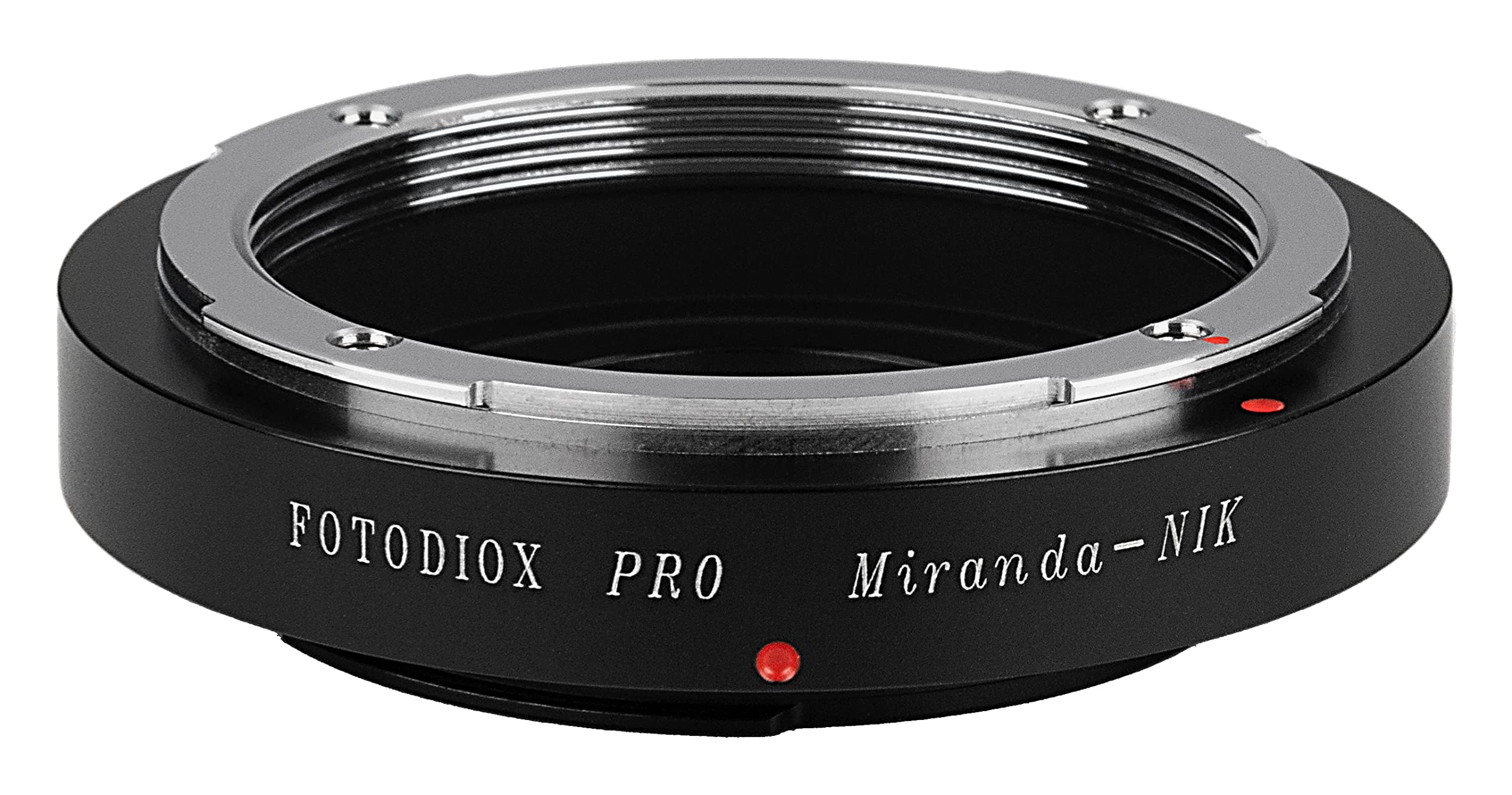 Fotodiox Pro Lens Mount Adapter, for Miranda Lens to Nikon F-Mount DSLR Cameras