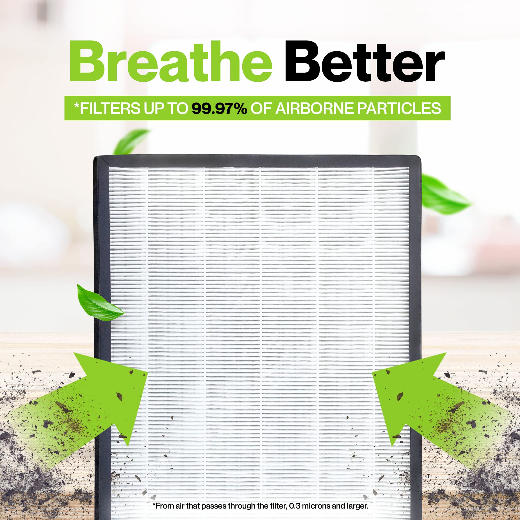 Durabasics Air Purifier Replacement Filter For Levoit Lv Pur131 | 2 Hepa Filters & 2 Activated Carbon Pre Filters For Better Ads