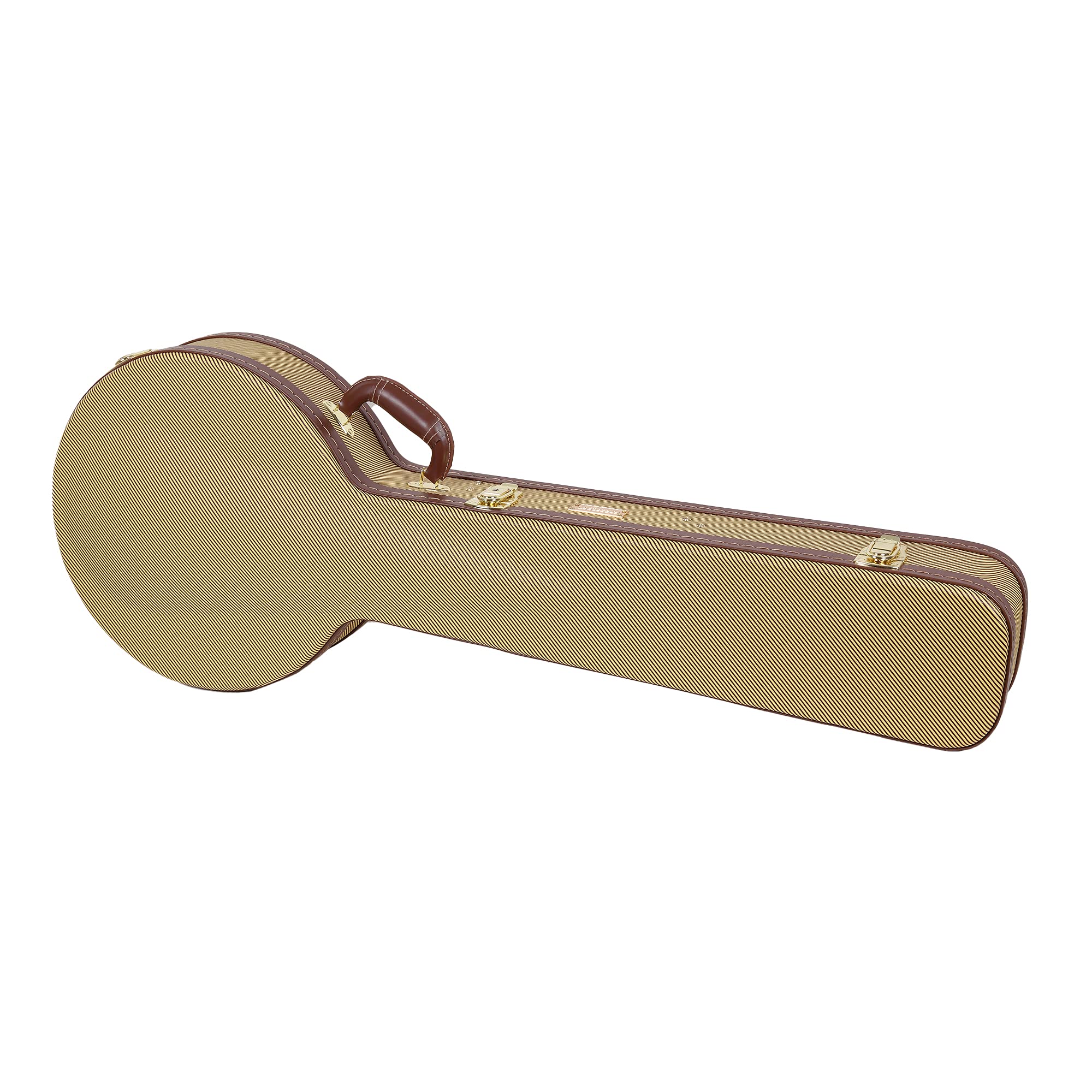 Crossrock Wood Case For 12.5'' Openback Banjos Vinyl Tweed (Crw620Objtw)