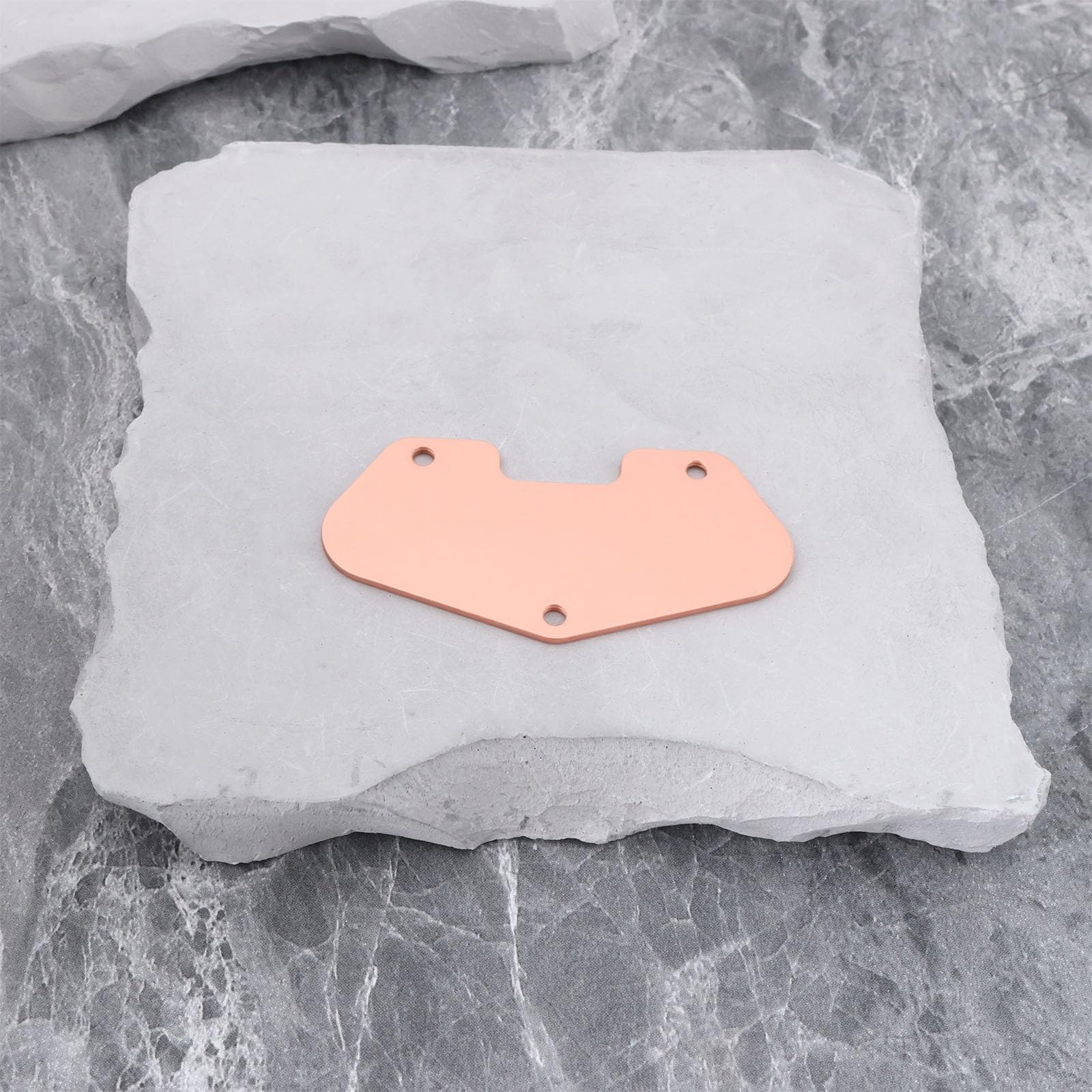 Briny River 2Pcs Electric Guitar Pickup Base Bridge Pickup Base Plate Compatible With Telecaster 72X38X42.5Mm