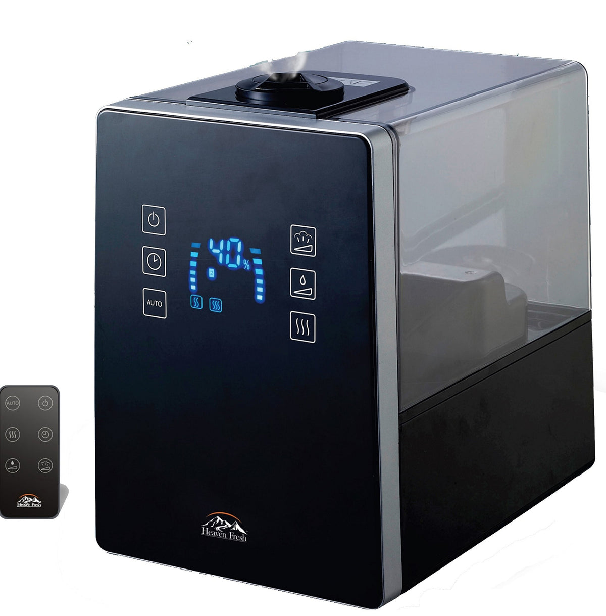 Heaven Fresh Hf 710 Digital Ultrasonic Cool/Warm Mist Humidifier With Aroma Infusion