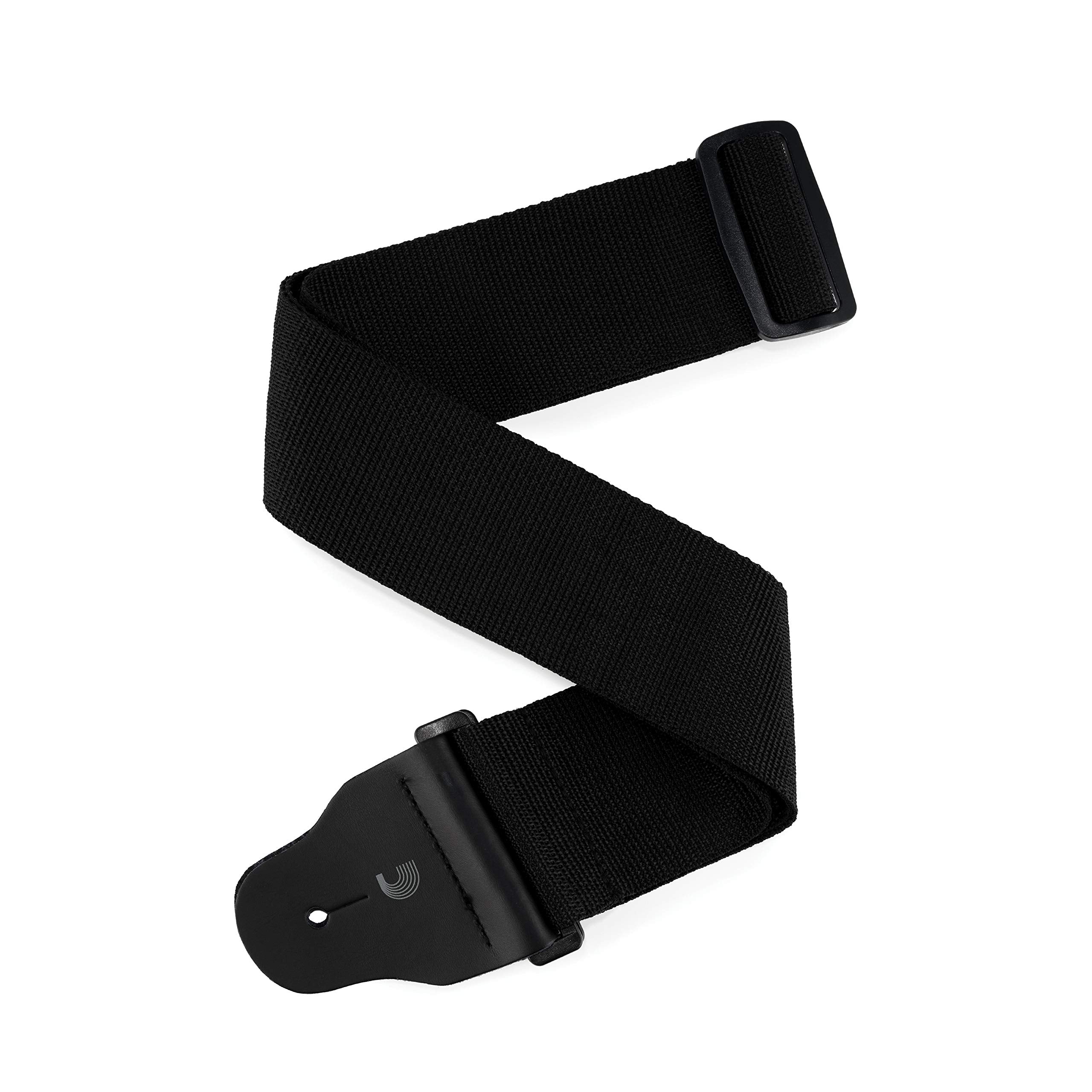 DAddario Accessories Bass Guitar Strap - Bass Strap - Guitar Strap for Bass Players - Internal Pad - Black - 3 Wide, 74T000