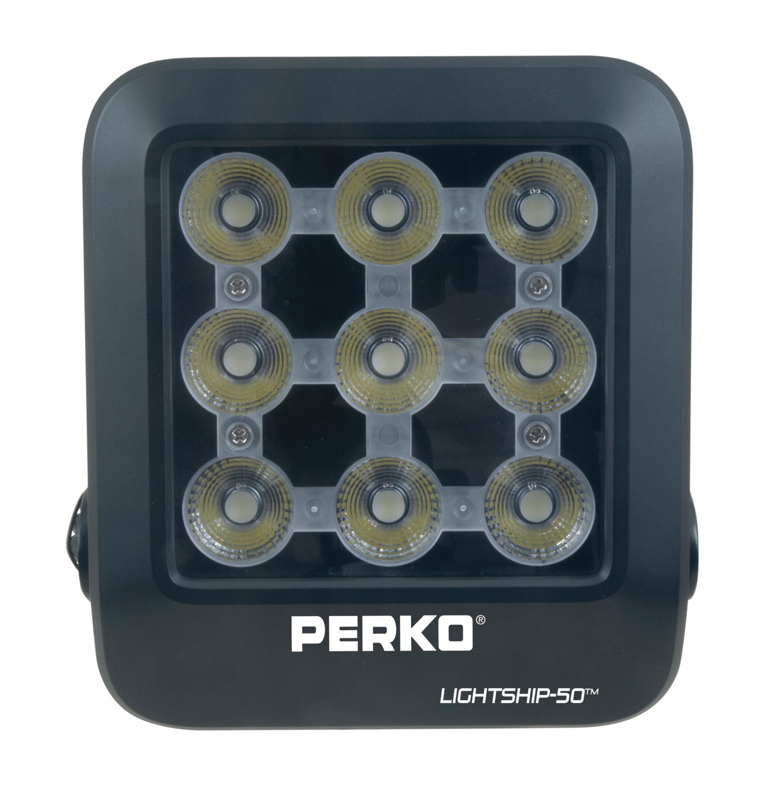 Perko Lightship 50 Led High Performance Floodlight - 12/24V - Black,WBEEAB0DHW481T4
