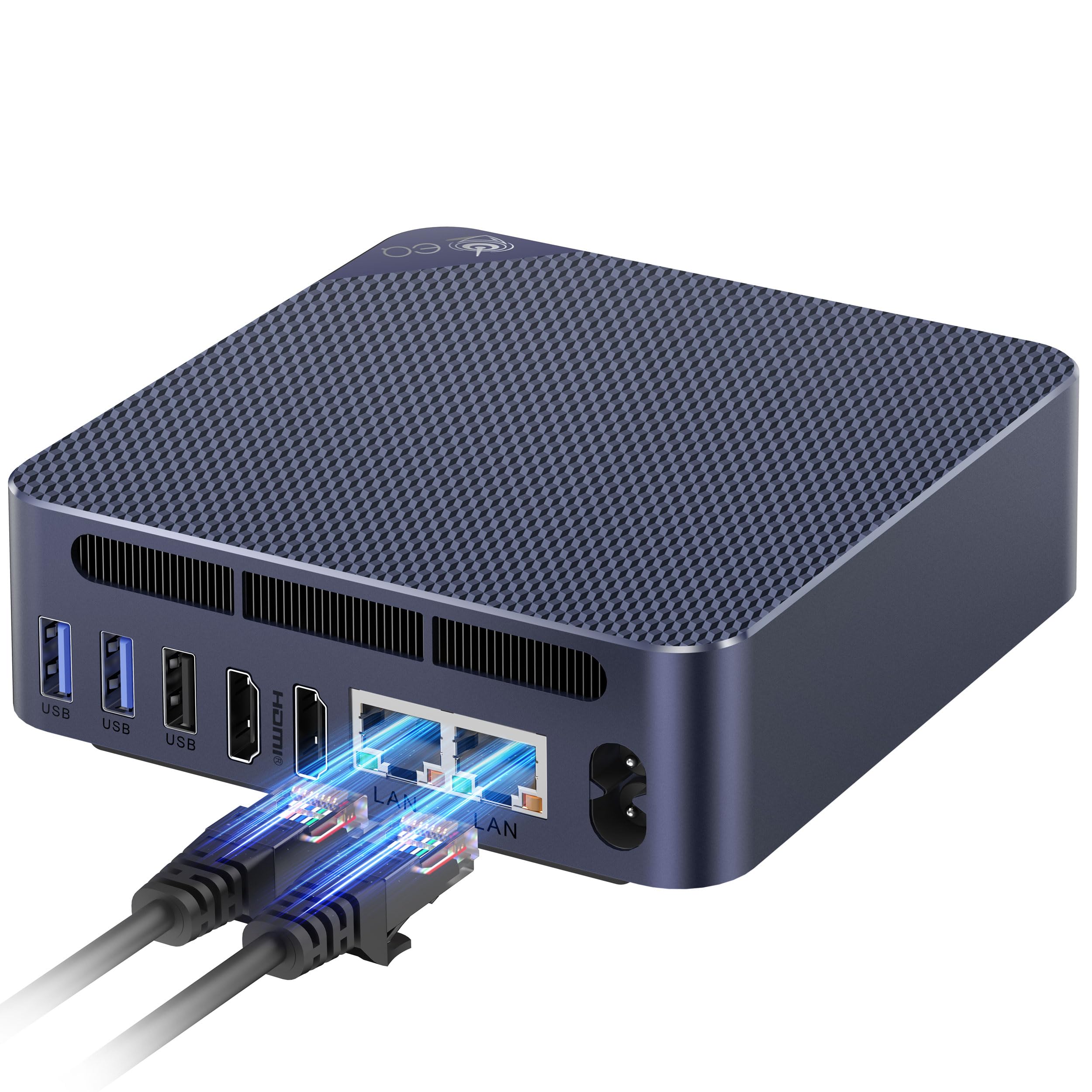 Beelink Eq13 Mini Pc Intel N200(Up To 3.7Ghz), 16Gb Ddr4 500G Pcie3.0 Ssd Build In Power Supply, Dual Lan Mini Computers Support