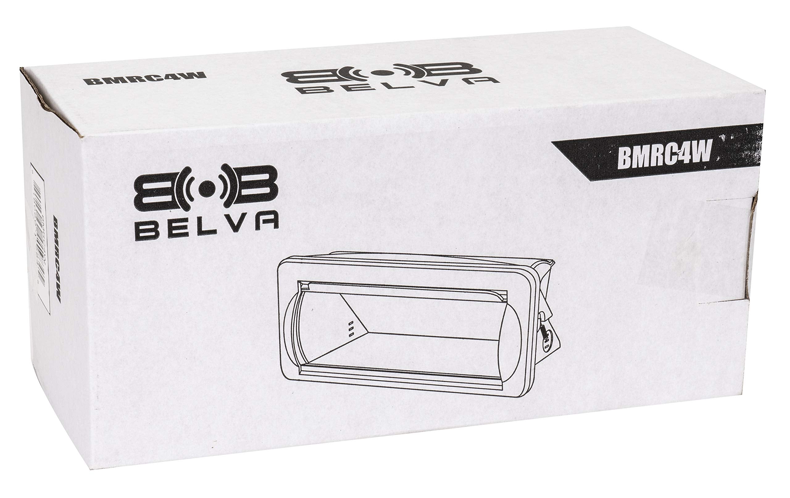 Belva Bmrc4W Slide Open, Water Resistant Marine Radio Cover/Radio Splash Guard