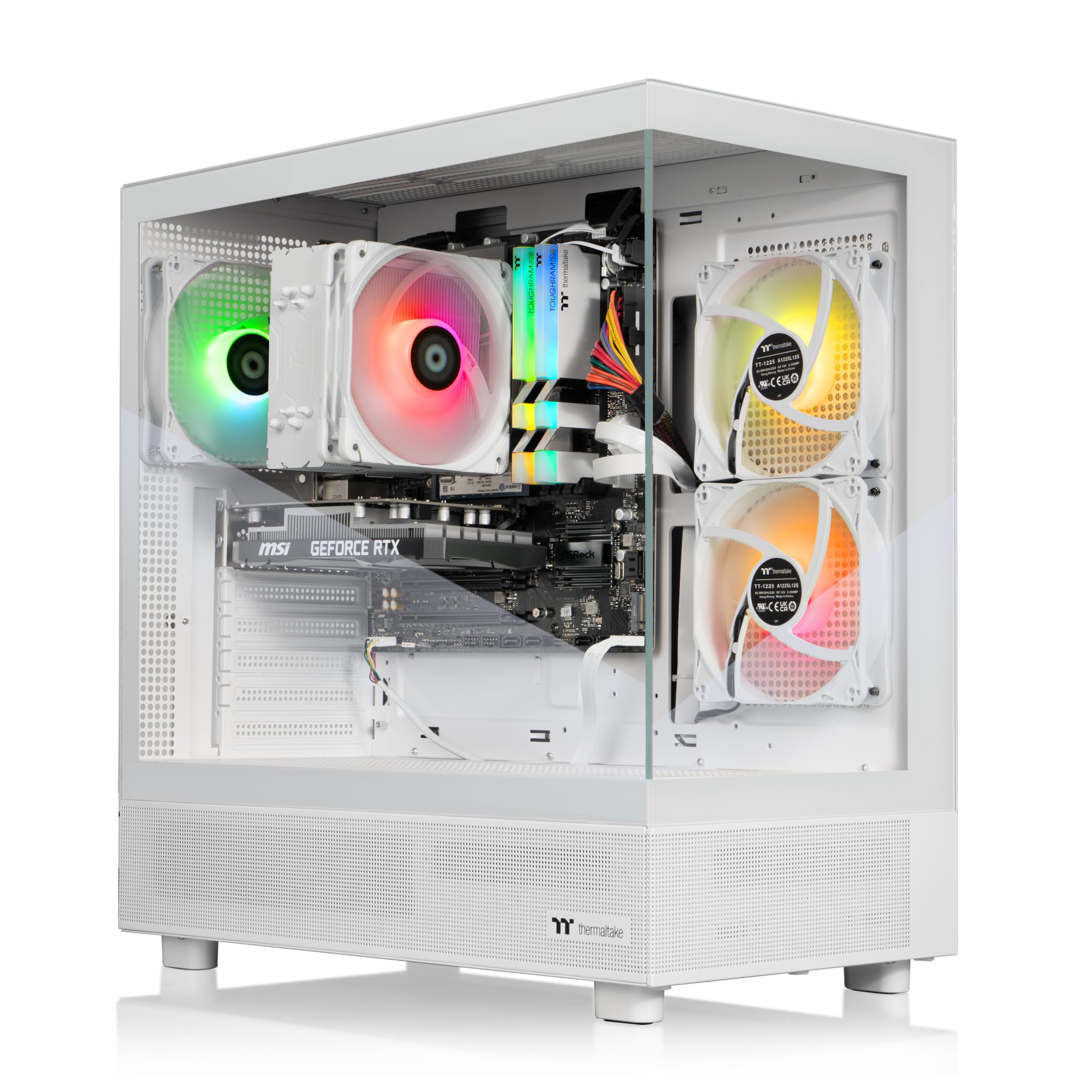 Thermaltake Vista I350 R4 Gaming Desktop (Intel Core I5 13400F, Toughram 16Gb Ddr4 3600Mhz Rgb Memory, Nvidia Geforce Rtx 3050,