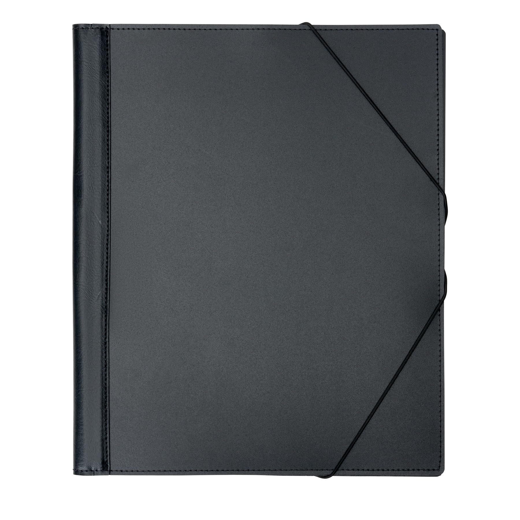 Protec Fusion Music Folder With Elastic Band Closure, Black, Model F4E