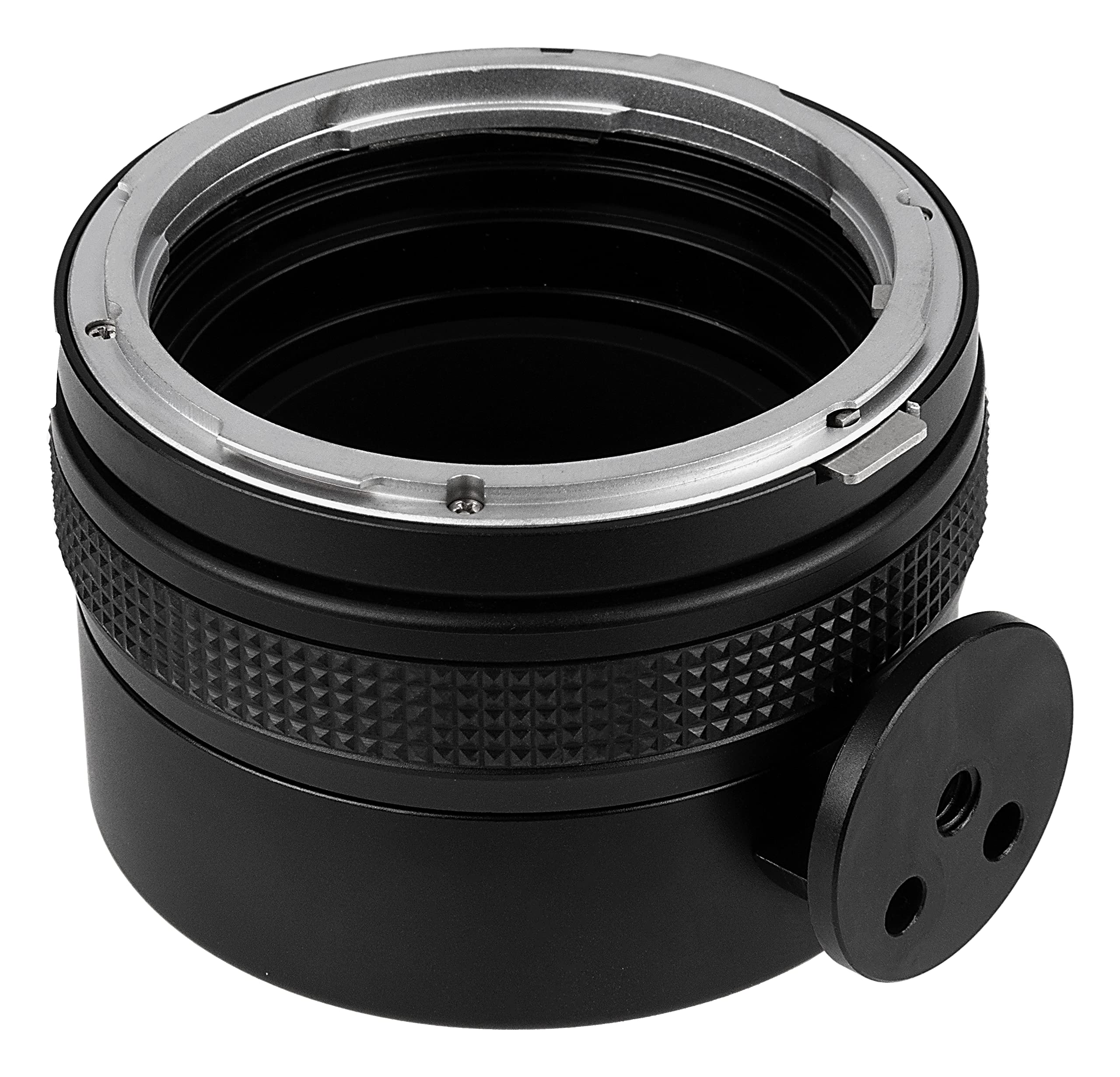 Fotodiox Pro Lens Mount Adapter - Rolleiflex Sl66 (Rollei Sl66E, Sl66X, Sl66Se) Series Lens To Nikon Slr/Dslr Camera (W/Built-In