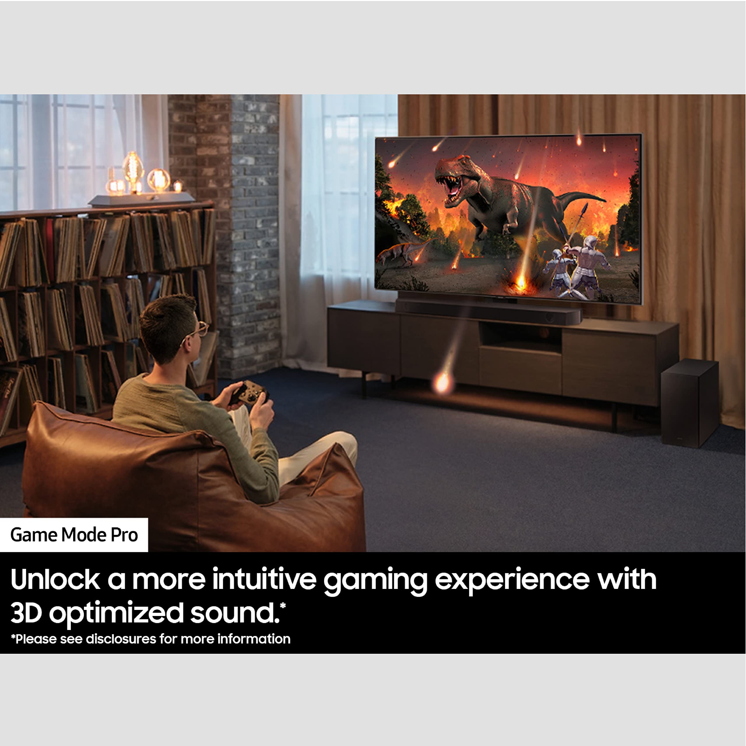 Samsung Hw-Q600C 3.1.2Ch Soundbar W/Dolby Audio, Q-Symphony, Adaptive Sound, Hdmi Earc, Game Mode Pro, Bluetooth, Acoustic Beam,