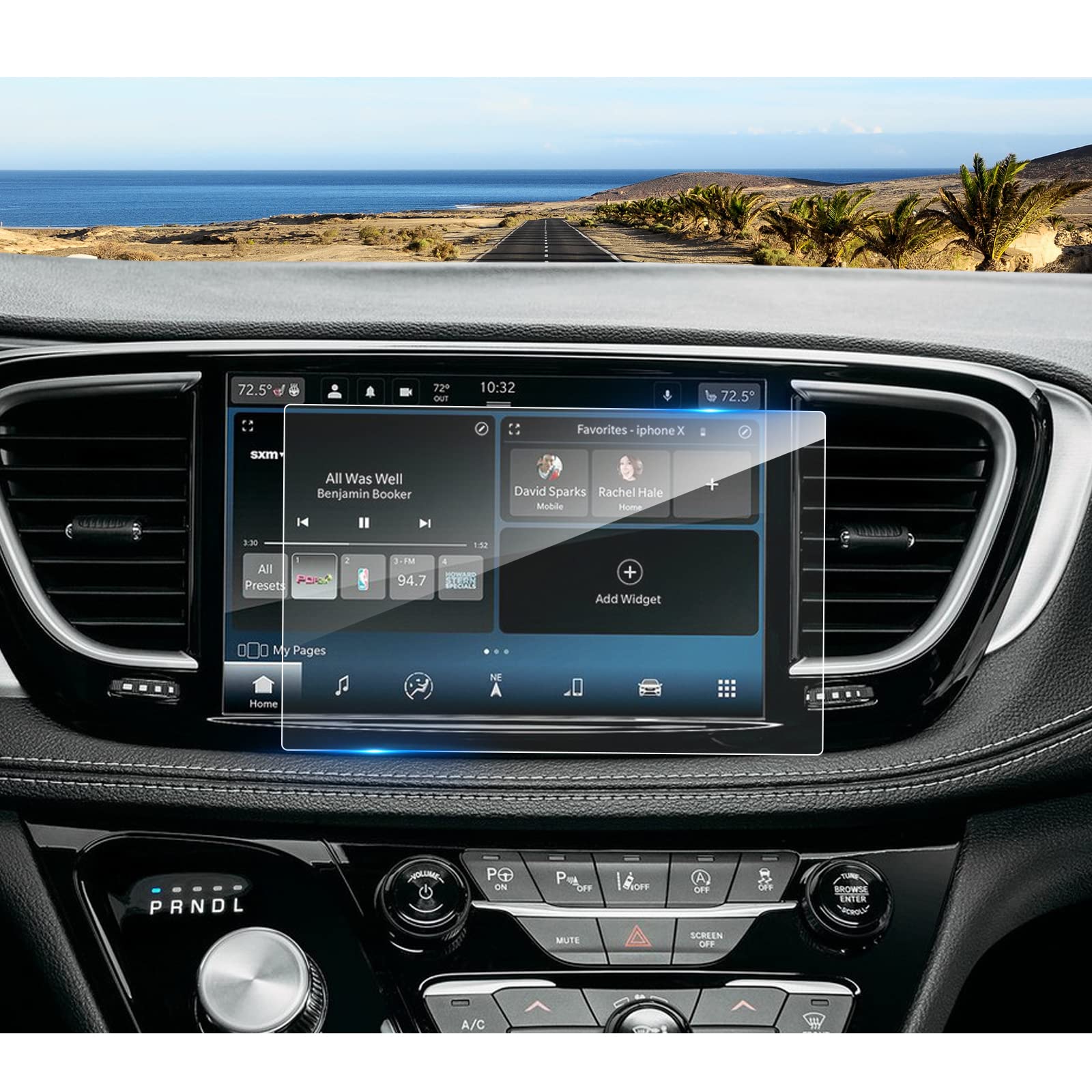 Coleya 2014 2015 2016 2017 2018 Grand Cherokee Screen Protector For Jeep Grand Cherokee 8.4 Inch Uconnect Touch Screen Tempered