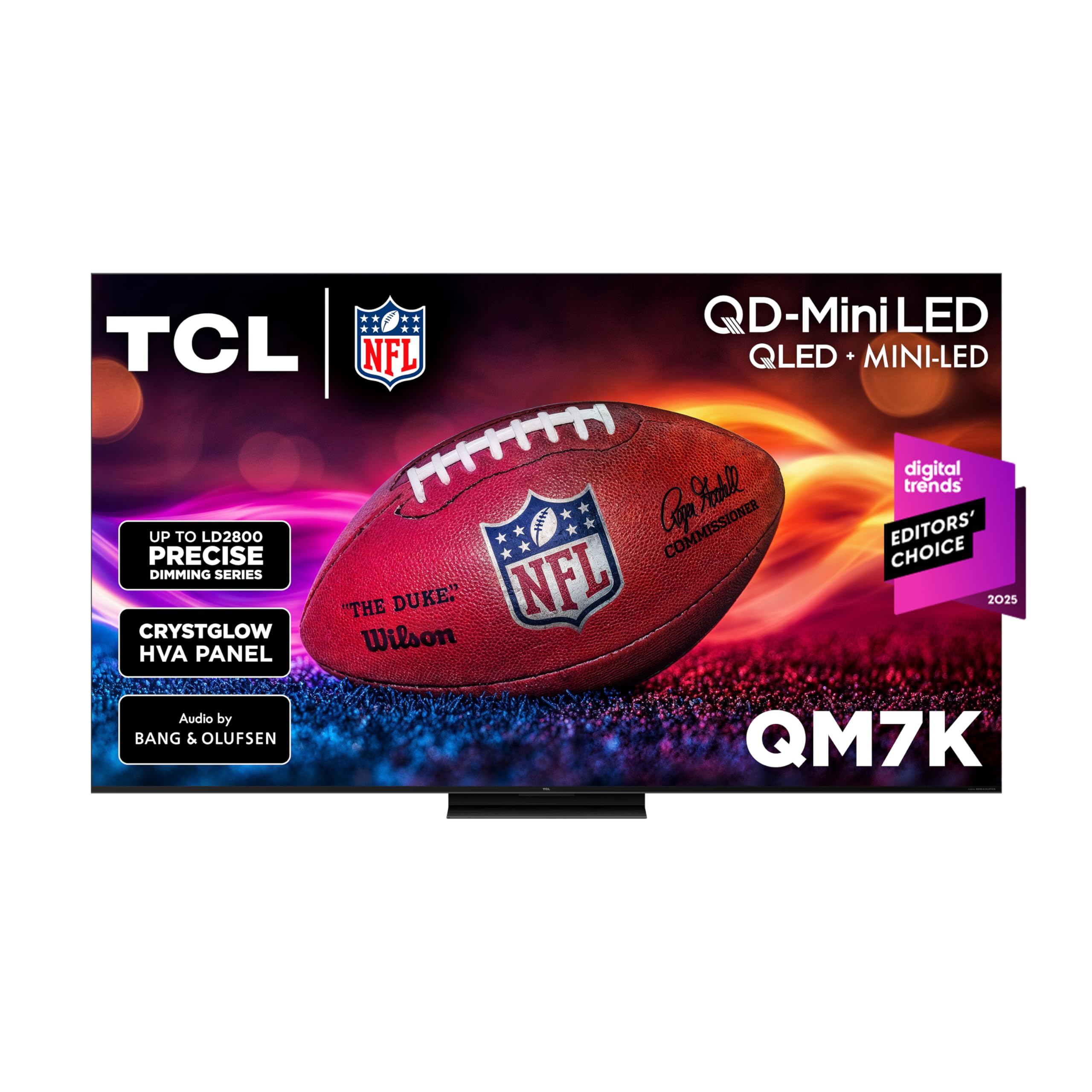 TCL 85 Inch Class QM7K Series | Mini LED QLED 4K HDR | 85QM7K, 2025 Model | 120HZ-144HZ Anti Reflective Screen Smart Google TV D