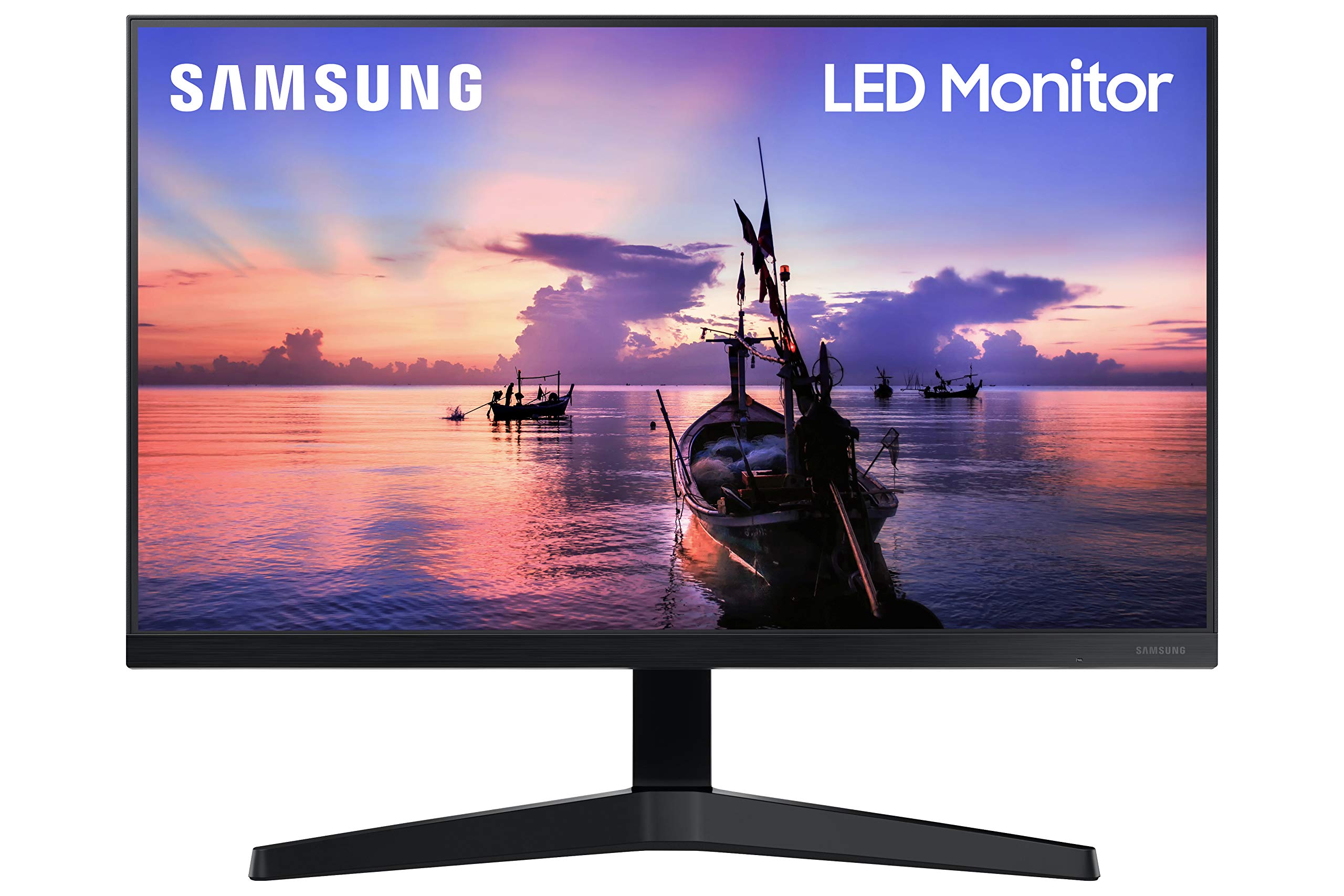 SAMSUNG 22 T350 Series FHD 1080p Computer Monitor, 75Hz, IPS Panel, HDMI, VGA (DSub), 3Sided BorderLess, FreeSync, LF22T350F