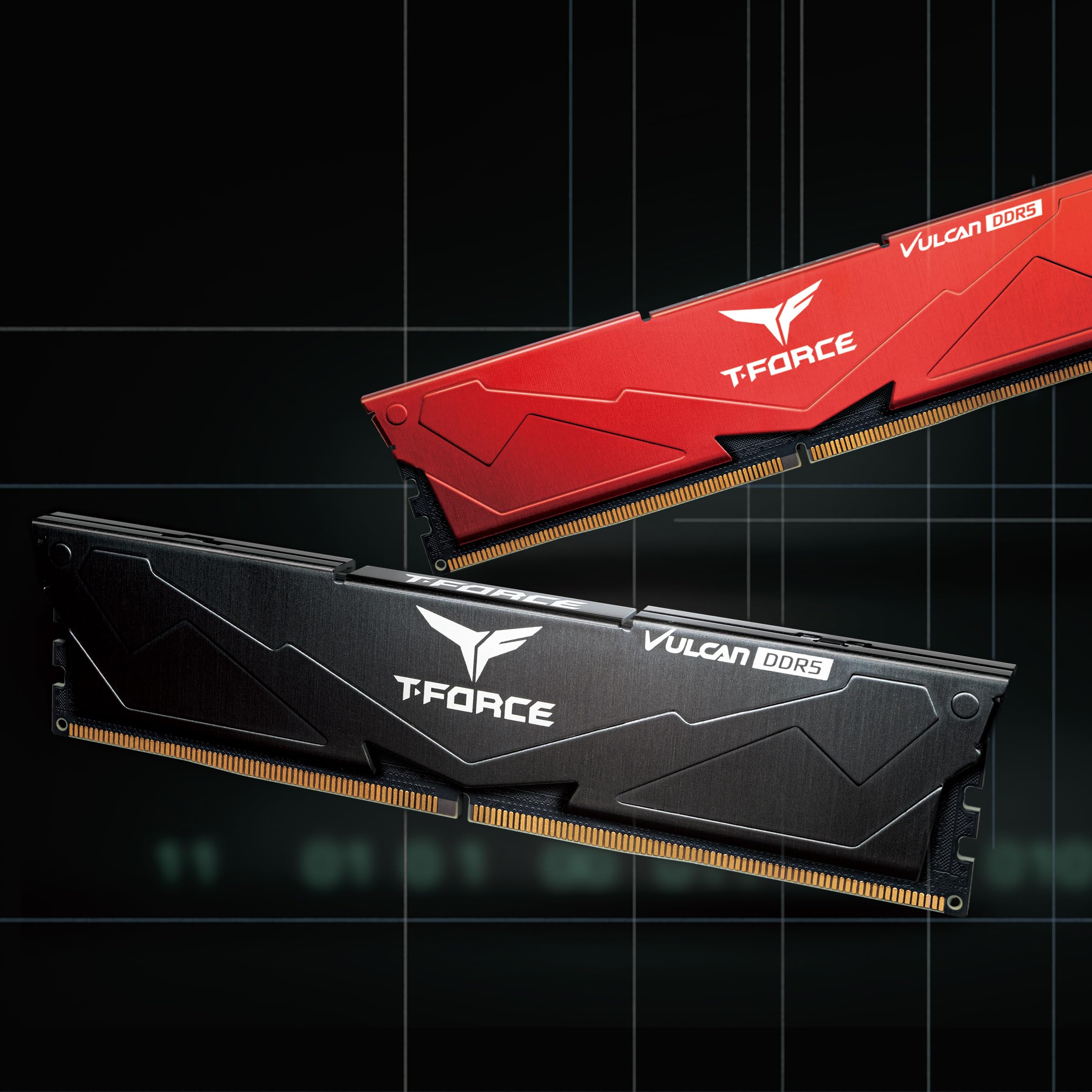 Teamgroup T Force Vulcan Ddr5 64Gb (2X32Gb) 6000Mhz (Pc5 48000) Cl38 Intel Xmp 3.0 & Amd Expo Compatible Desktop Memory Module R