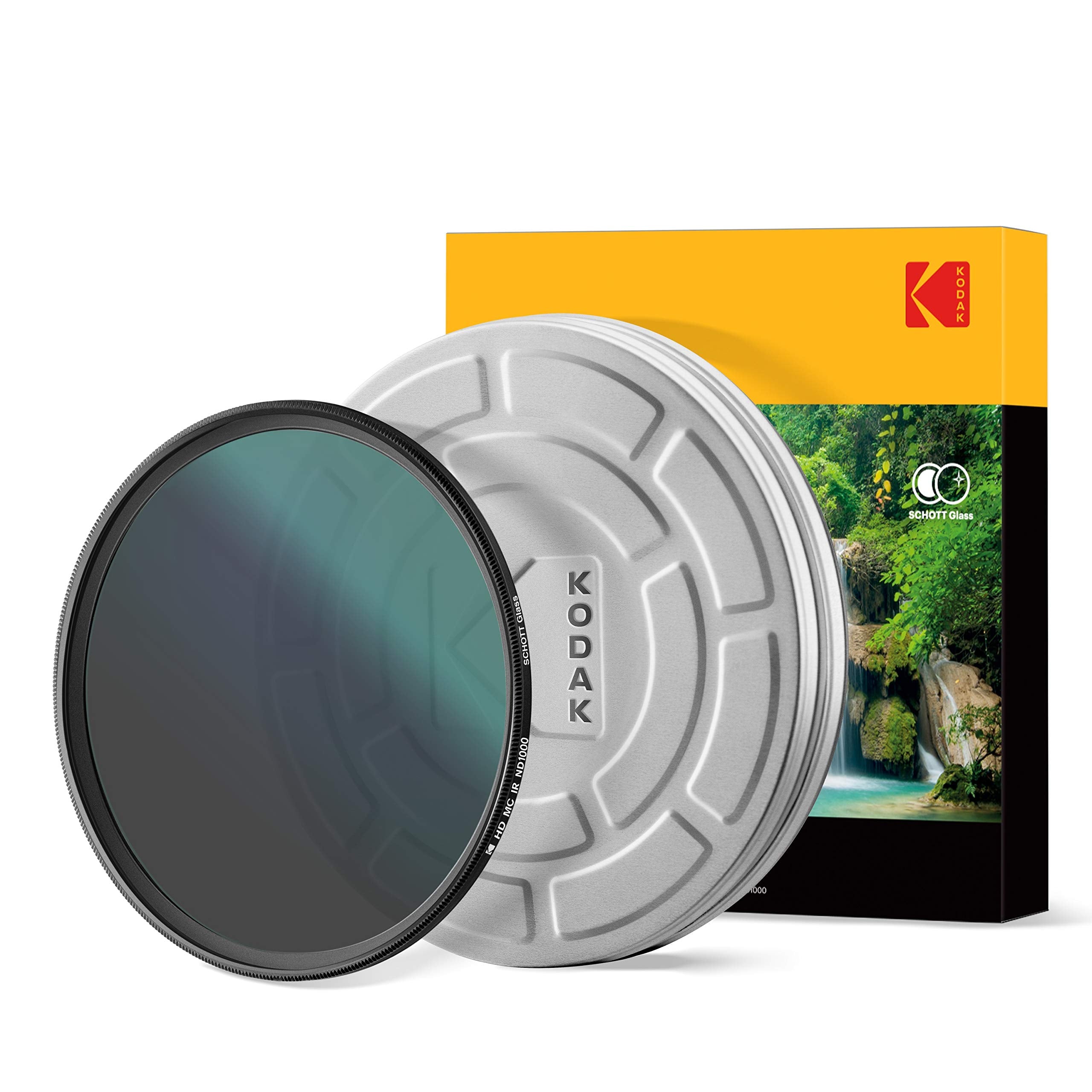 Kodak 49Mm Schott Glass Ir Neutral Density 1000 Filter | Super Slim Waterproof Polished Nano Multi Coated 16 Layers | Prevents O