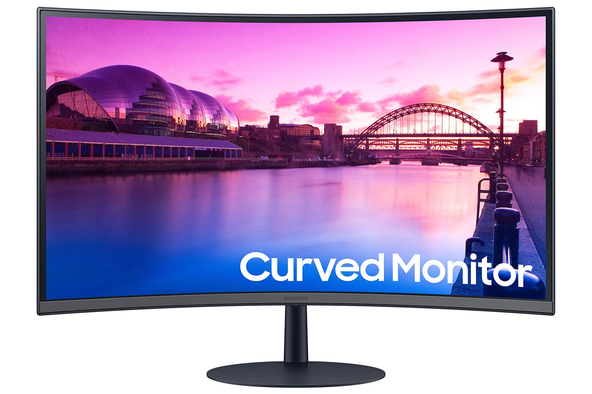 Samsung 32 Inch S39C Series Fhd Curved Gaming Monitor, 75Hz, Amd Freesync, Game Mode, Advanced Eye Comfort, Frameless Display, B