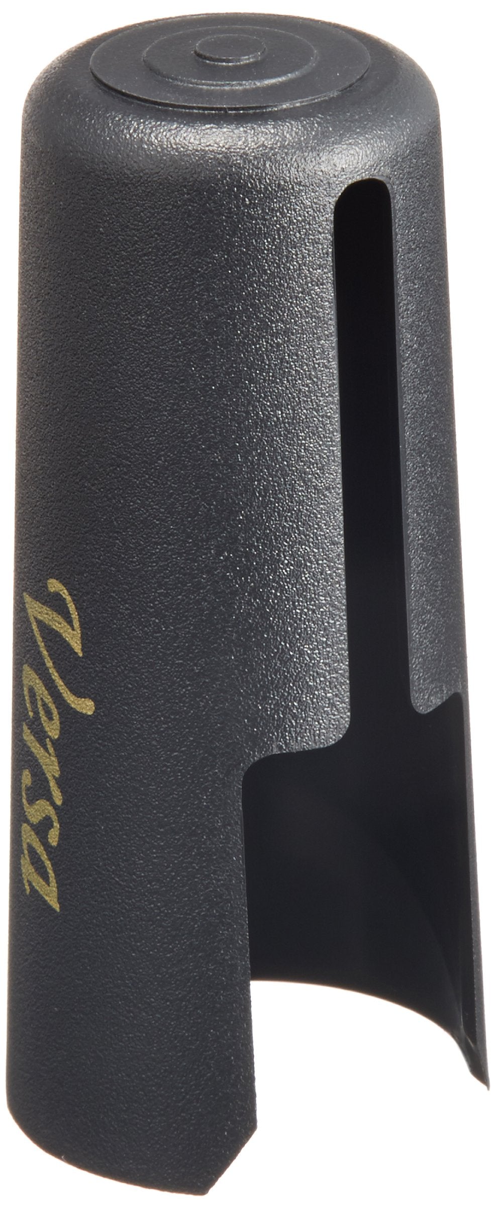 Rovner V1Rvs Versa Ligature With Cap For Hard Rubber Soprano Sax, Gold Fittings