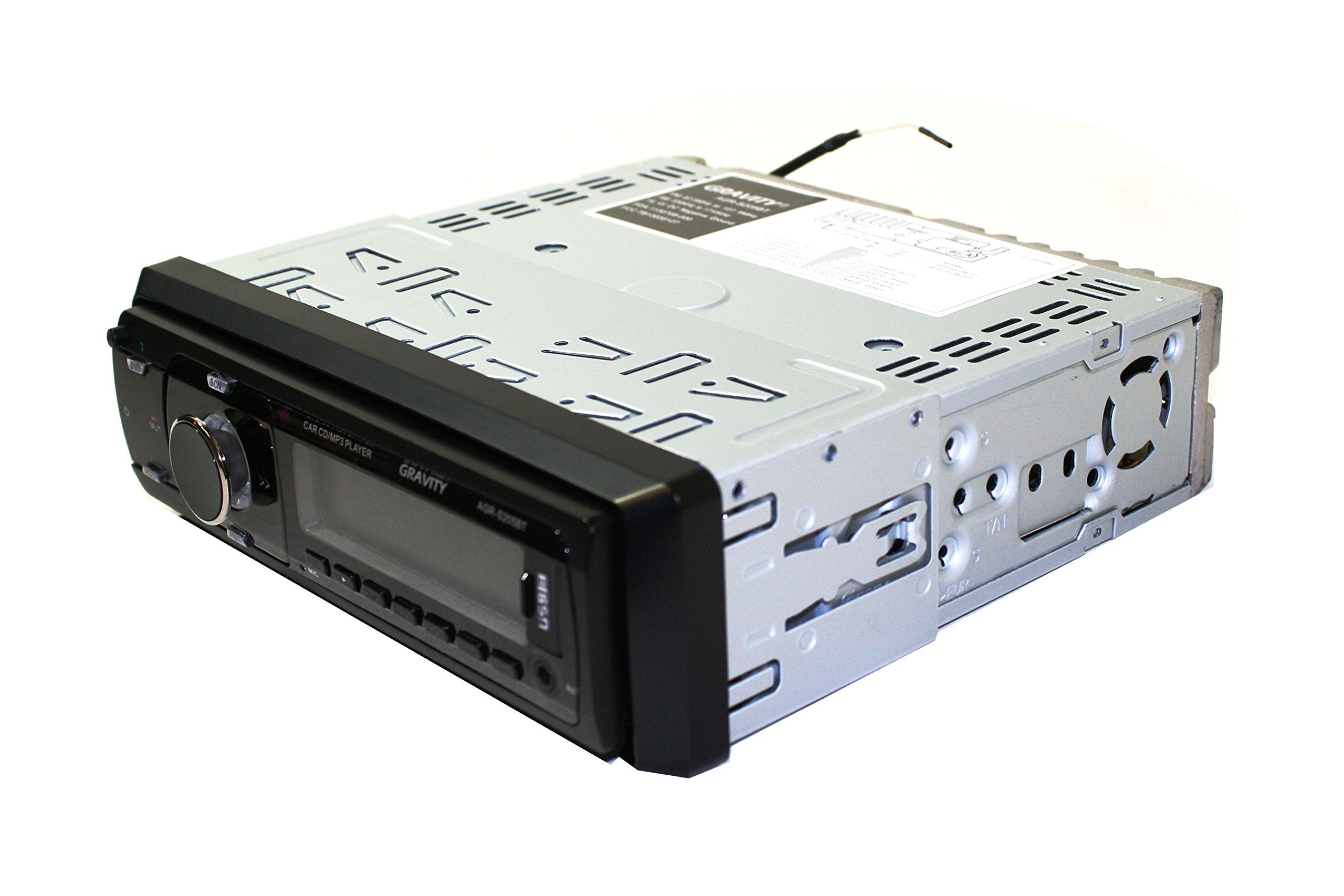 Gravity Agr S205Bt Car Entertainment System Cd Receiver Built In Bluetooth/Sd/Usb/Front Aux Mp3 Disc Playable