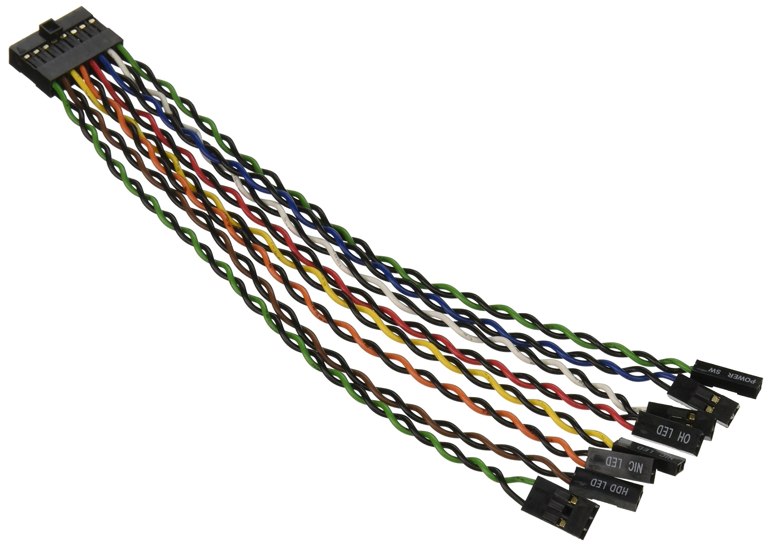 Supermicro 6 Inch 16Pin Front Control Split Cable (Cbl 0084L)