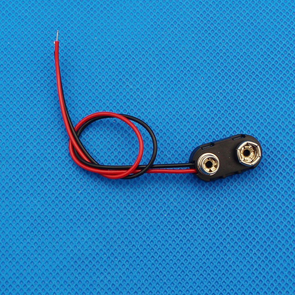 Raogoodcx 4Set Thicken Battery Holder For 4 X Aa With Standard Snap Connector And Hard Plastic Housing T Type Wire