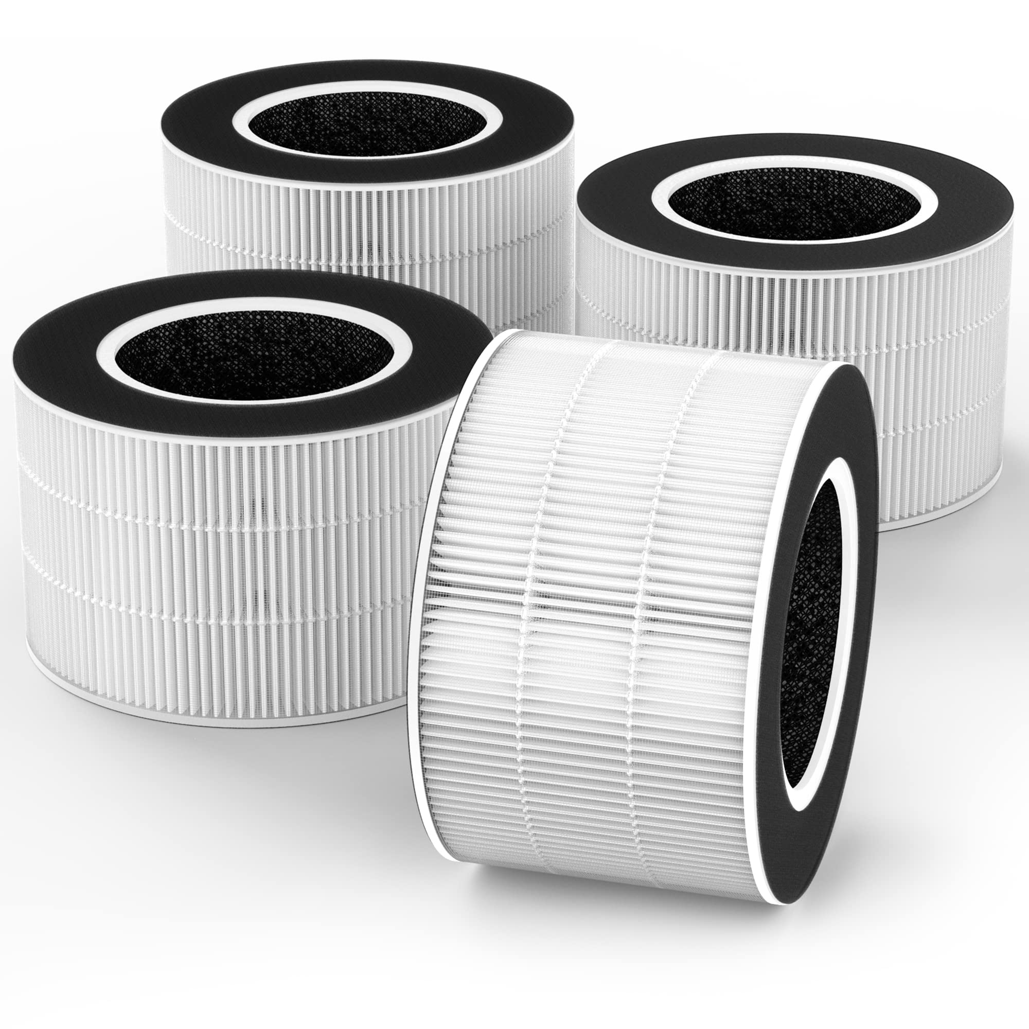 Xbww 4 Packs H13 True Hepa Replacement Filter Compatible With Tredy Td 1500 Td 1500Bm Purifier, 4 Stages Filtration