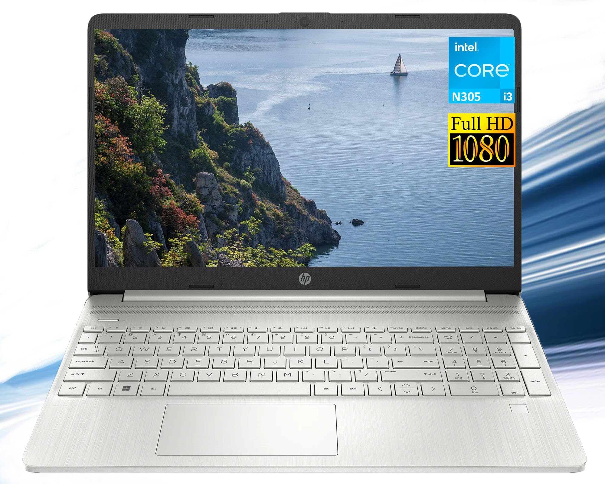 Hp Laptop Computer, 15.6'' Fhd Display Laptops, Intel Core I3-1215U, 16Gb Ram|512Gb Ssd, Wi-Fi, Fast Charge, Windows 11 Pro, Rk 