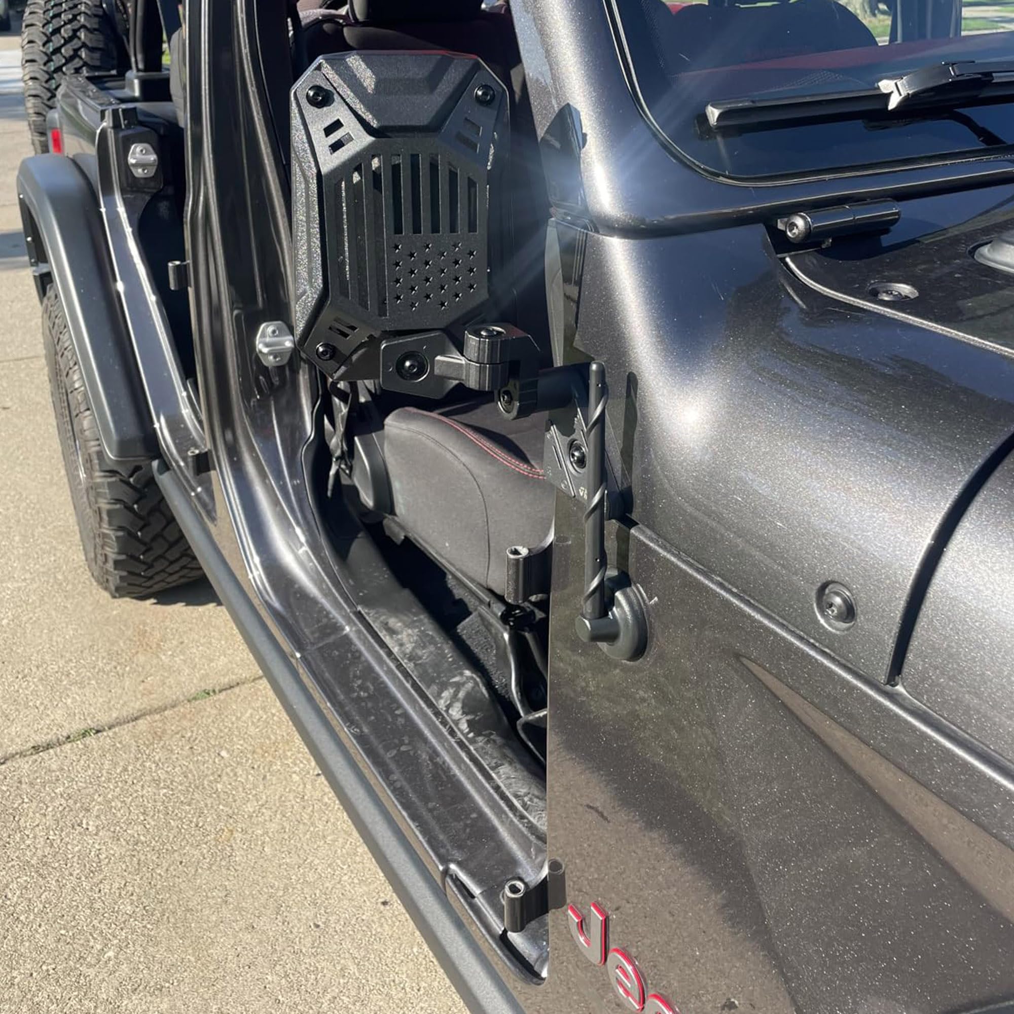 Ksaauto Antenna For 2007 2024 Jeep Wrangler Jl Jk Jt Jku Jlu Rubicon Sahara Unlimited Sport 4Xe Willys Mojave Gladiator, 7 Inch