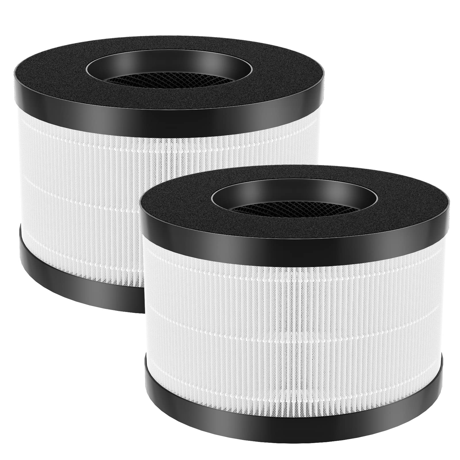 2 Pack Of Ap01 H13 Hepa Replacement Filter Only Compatible With Hi Mox Ap01(H01) Air Purifier, High Efficiency 3 Stage Filtratio