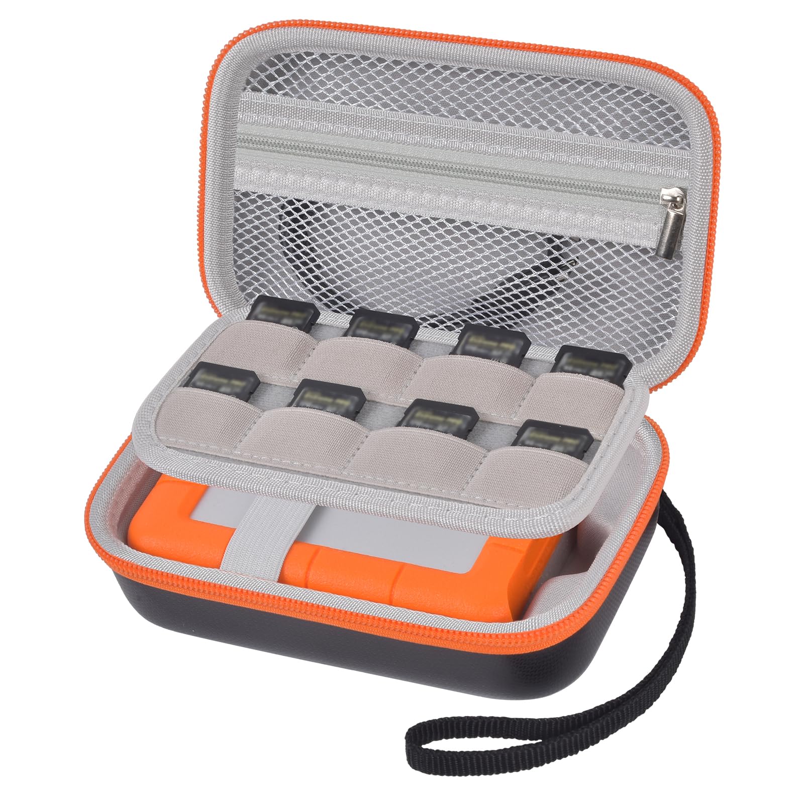 Case Compatible With Lacie Rugged Mini 1Tb/ 2Tb/ 4Tb/ 5Tb External Hard Drive Portable Hdd, Storage Holder For Hard Drives For M