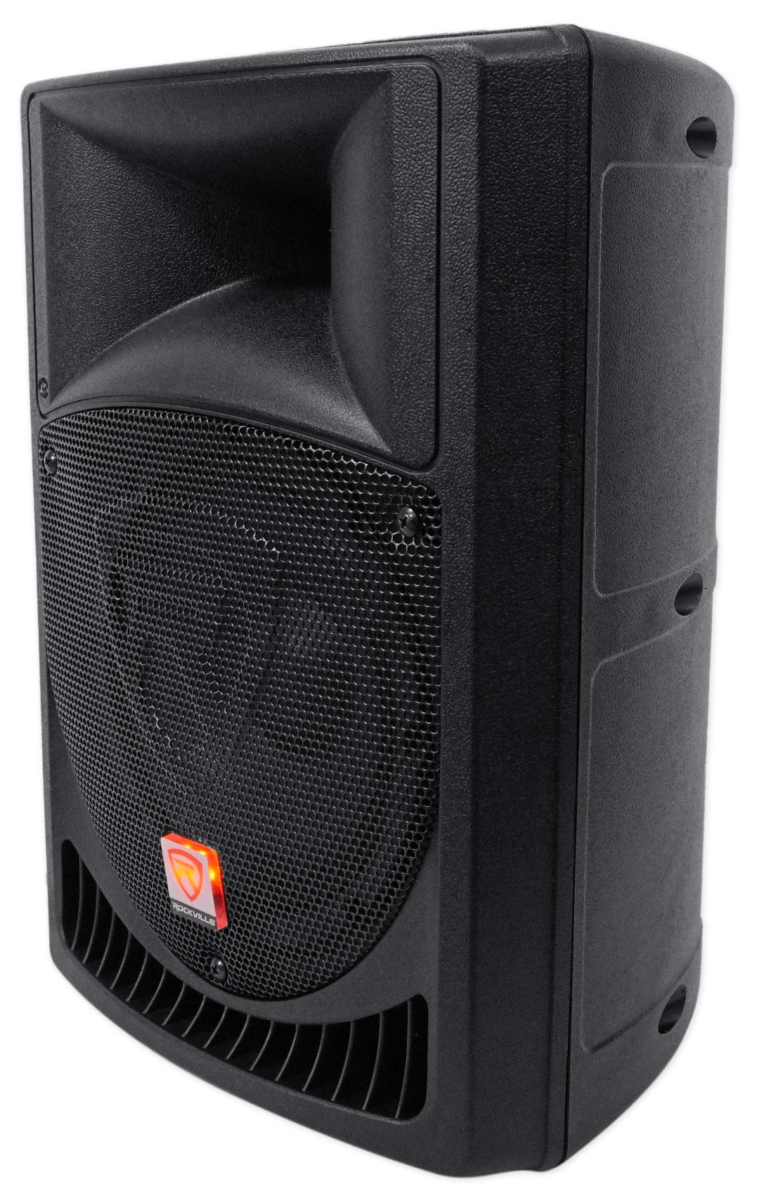 Rockville Pair Power Gig Rpg8 8'' Powered Active 800 Watt 2  Way Dj Pa Speakers