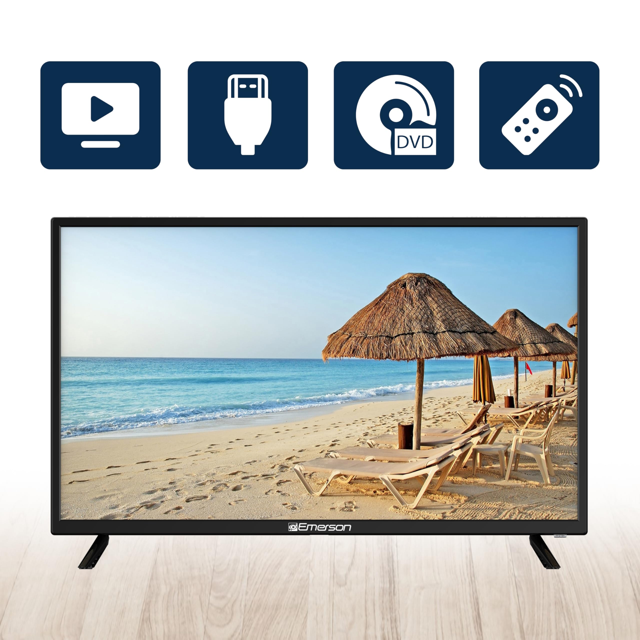 Emerson Etd 3250 32    Class Hd Led Television With Dvd Player