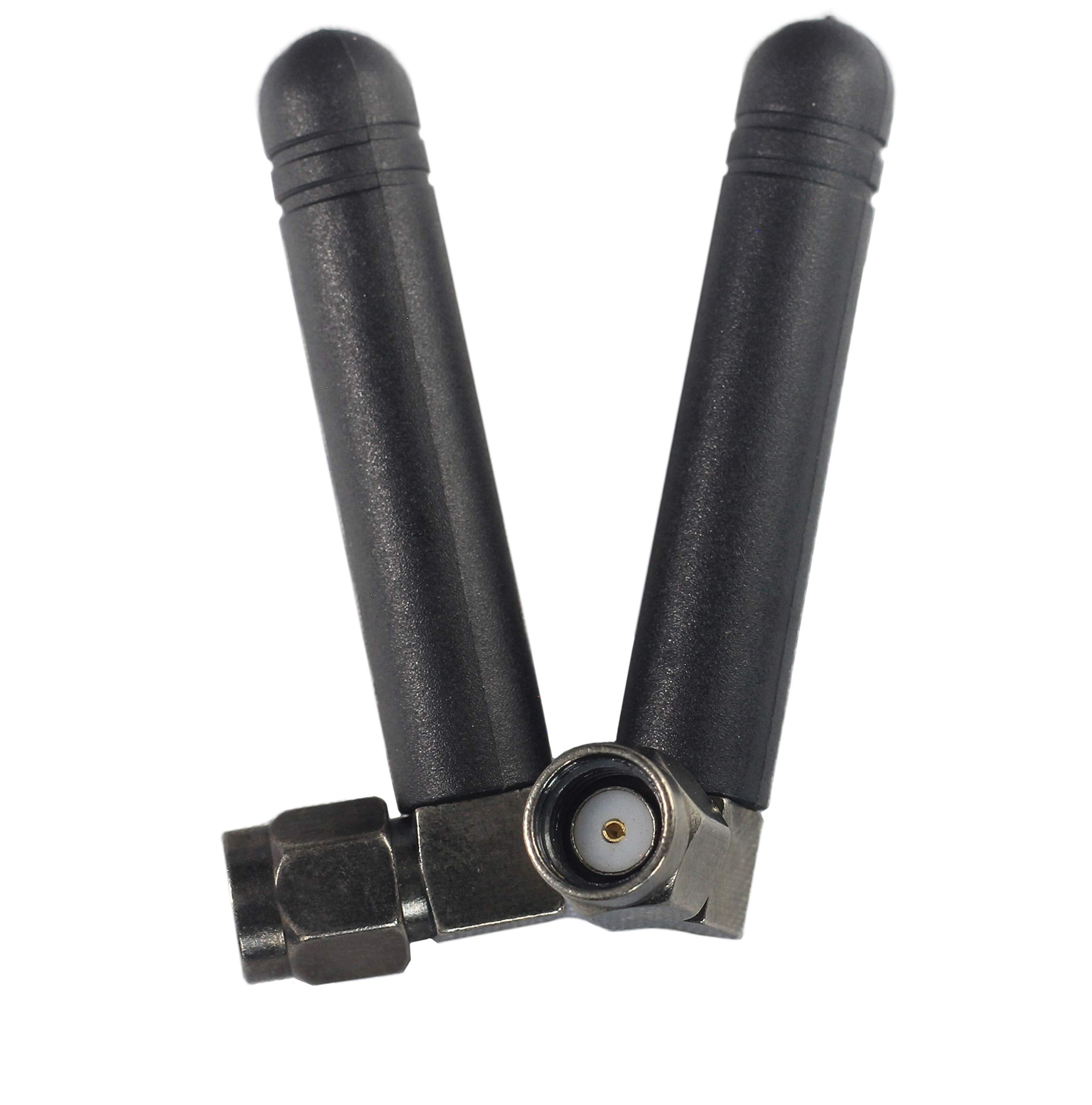 SFF Noir Shadowlink Antenna - Dual Band WiFi and Bluetooth Antenna Set for PC (Black)